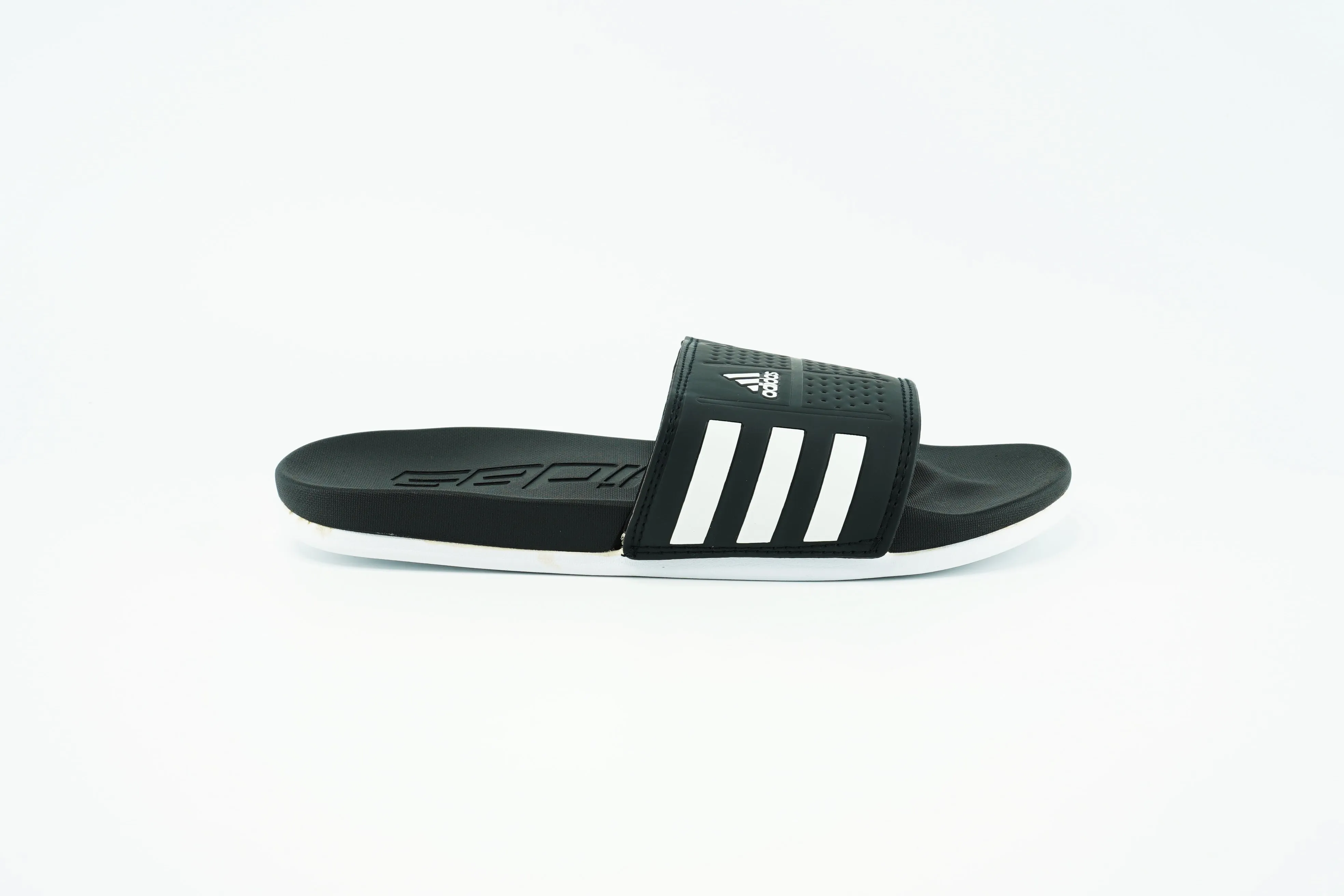 Adidas Black Casual Slippers For Men