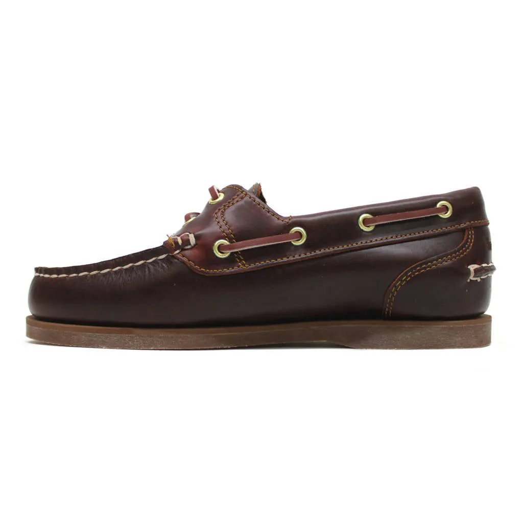 Amherst 2-Eyelet Leather Women's Boat Shoes