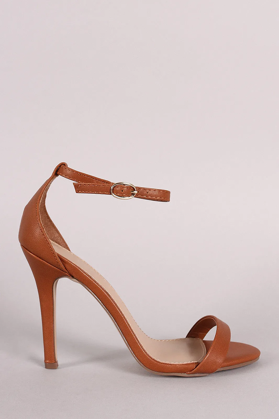 Breckelle Classic Duo Strap Stiletto Heel