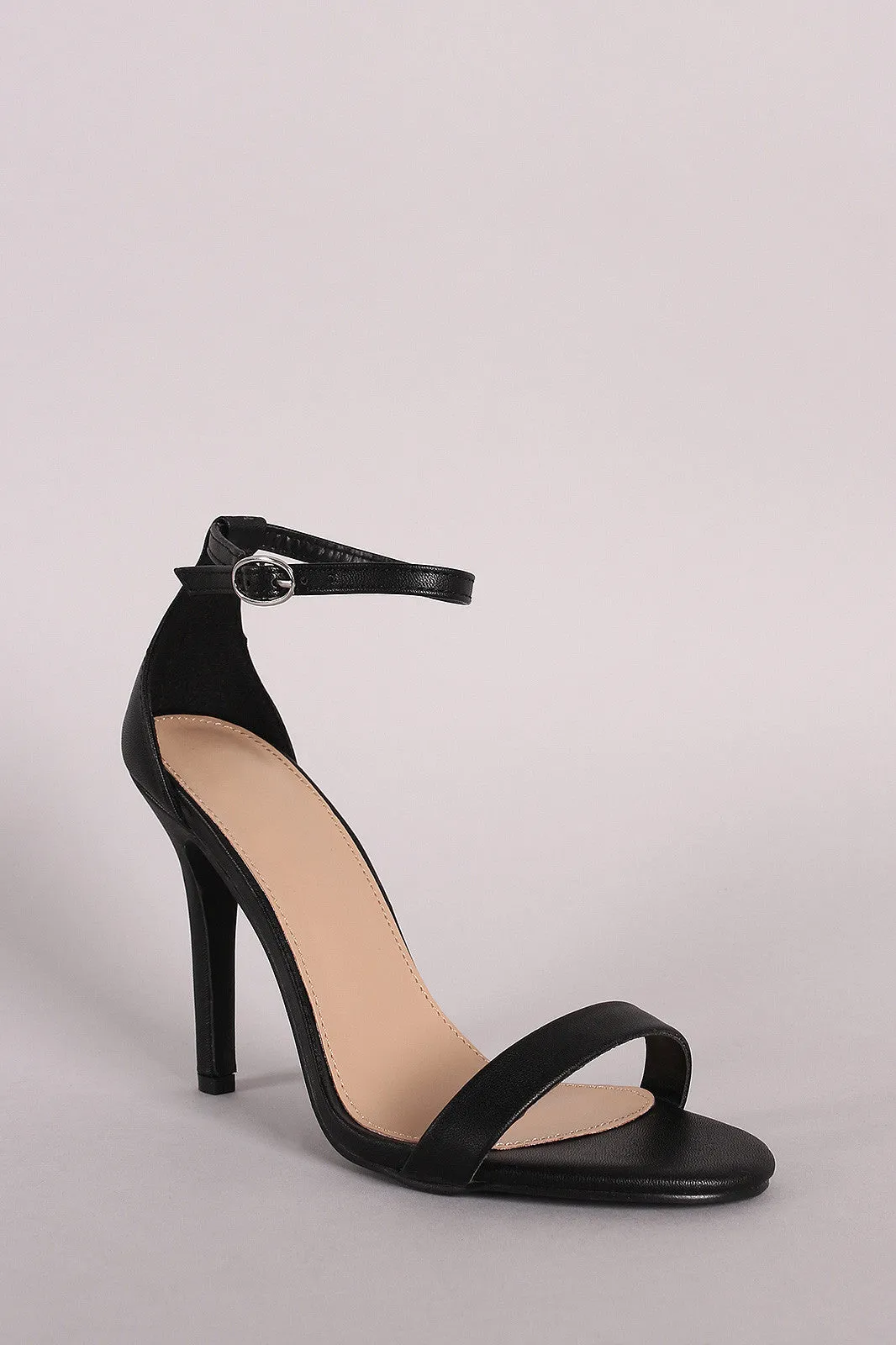 Breckelle Classic Duo Strap Stiletto Heel