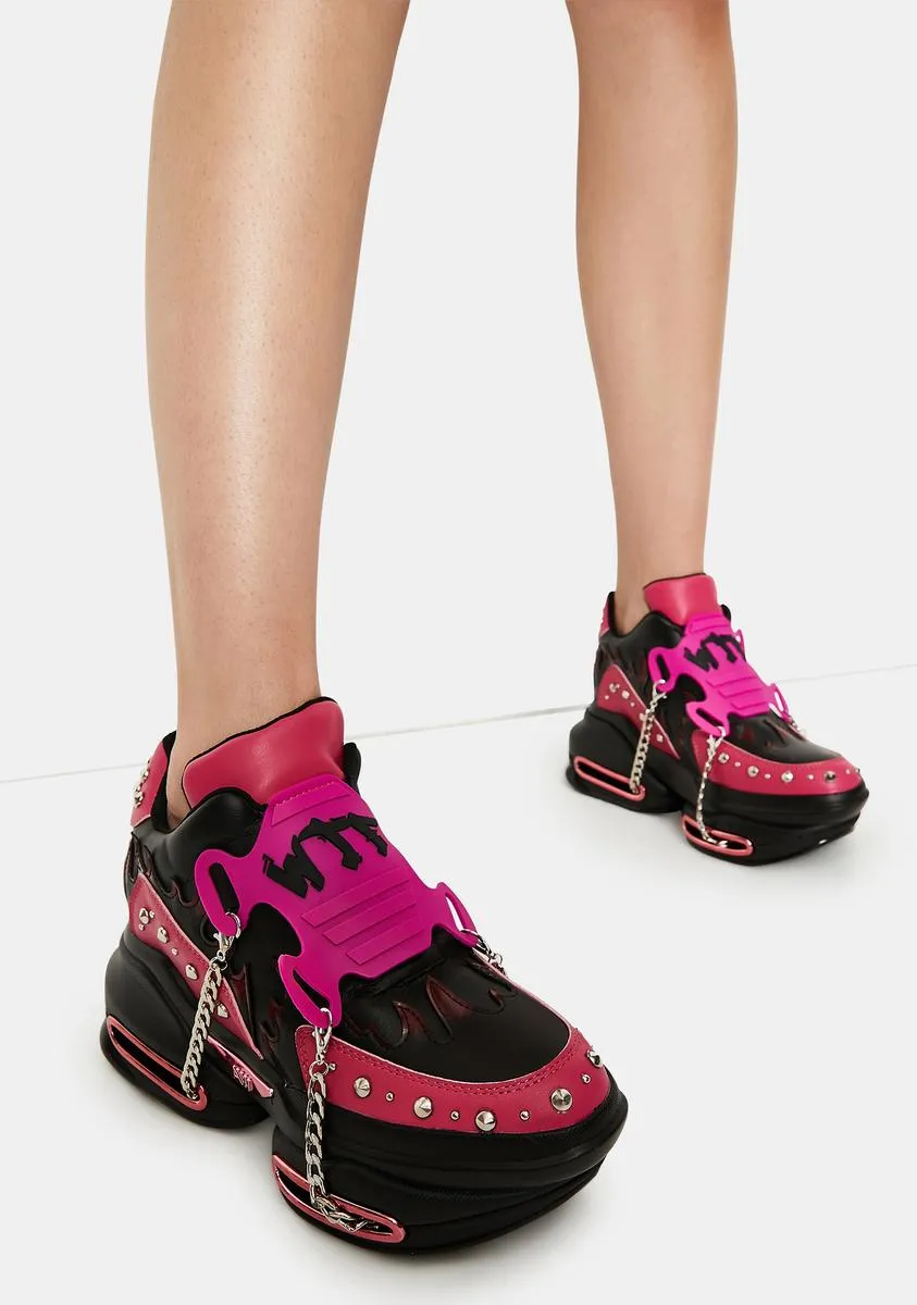 Candy Big Rush Chain Platform Sneakers