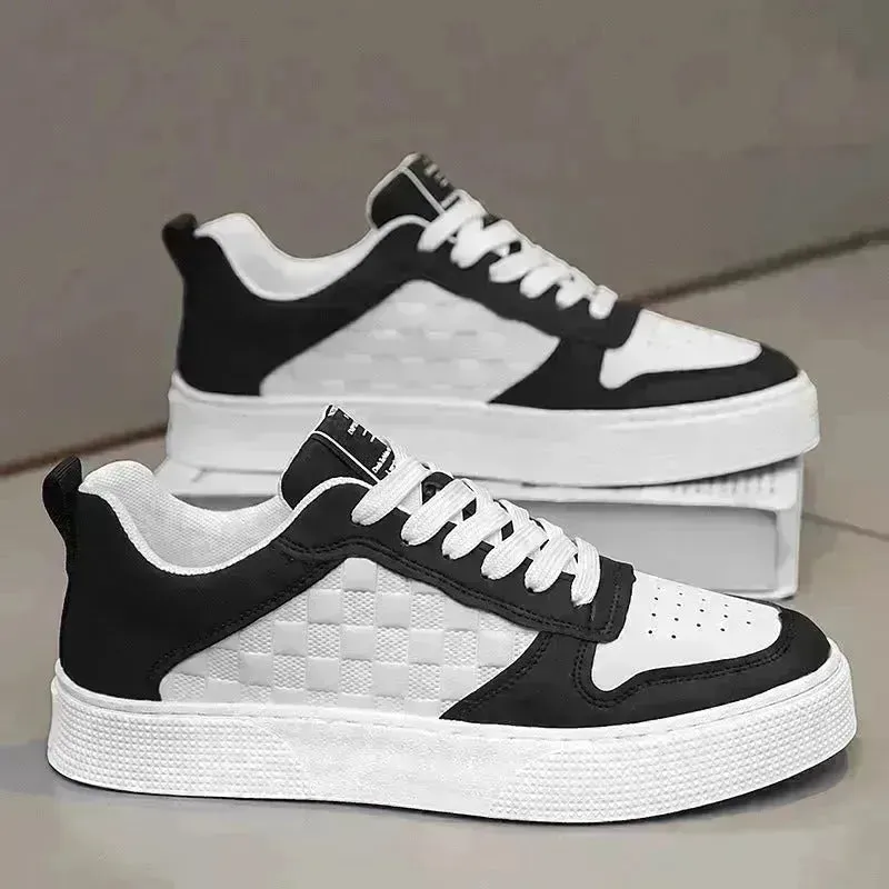 Casual Lace-up Sneakers Men Fashion Breathable Platform Sneakers Shoes Outdoor Sports sneakers .