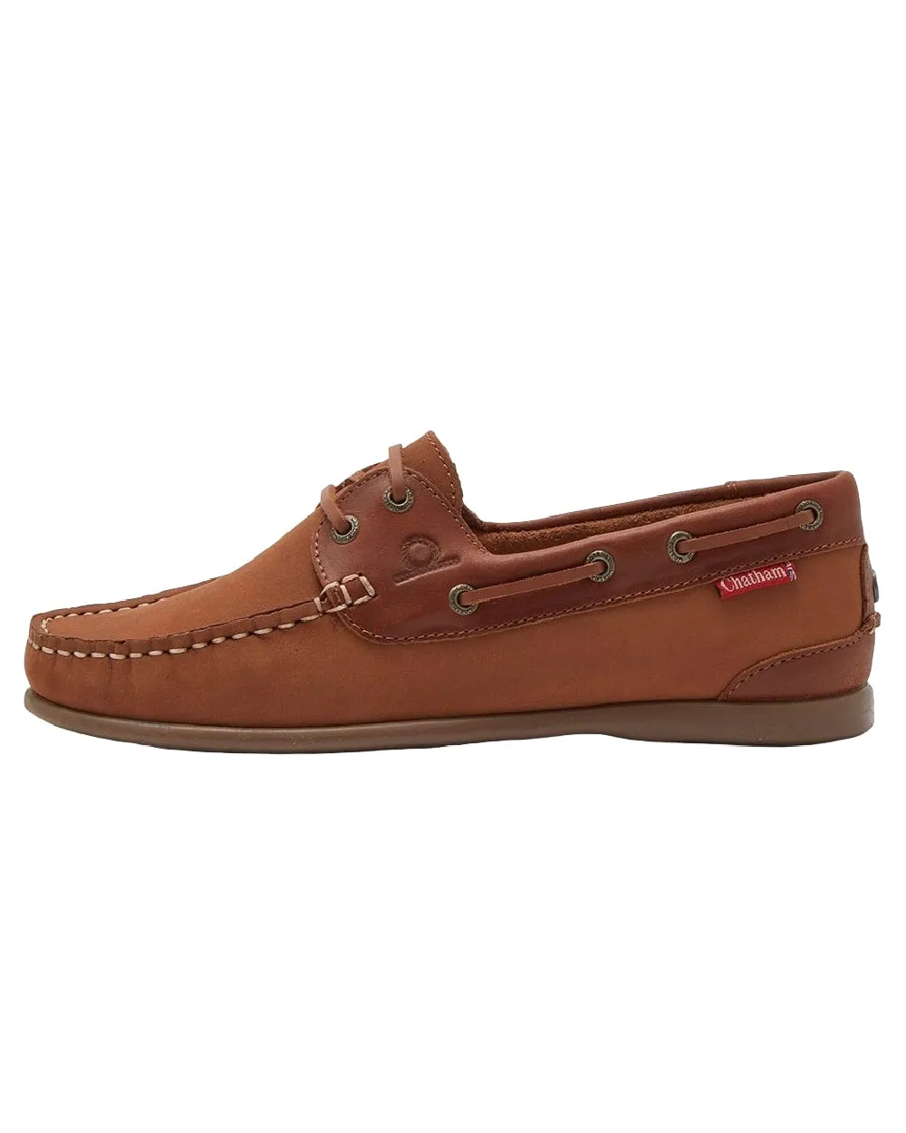 Chatham Womens Penang Leather Boat Shoes