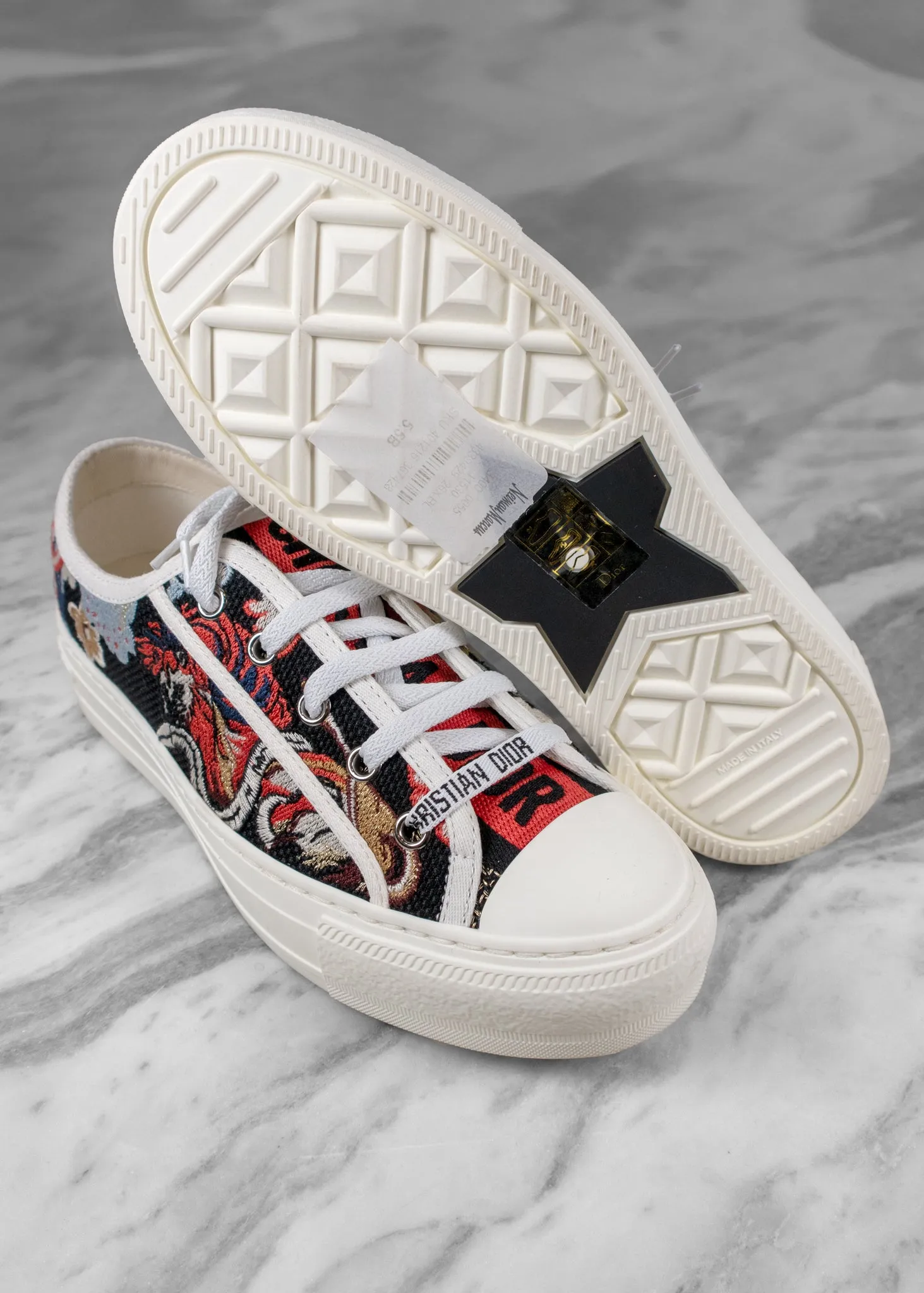 Christian Dior Walk'n'Dior Platform Sneakers