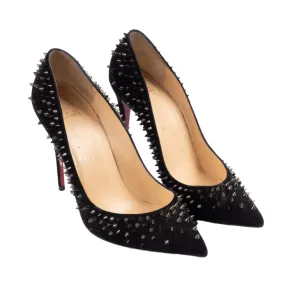 Christian Louboutin Studded Escarpic Pointed Toe Pumps