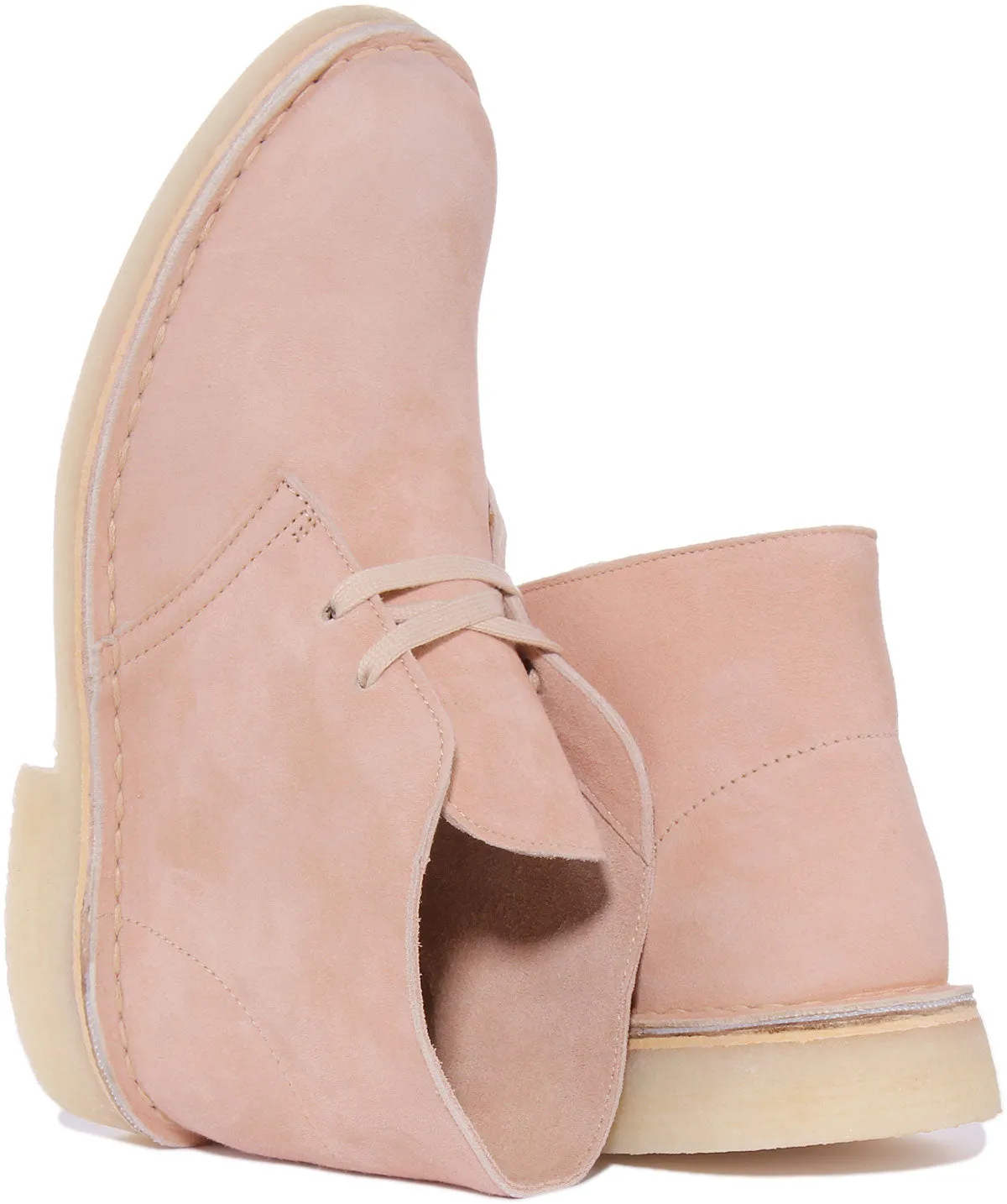 Clarks Originals Desert Boot In Pink For Women