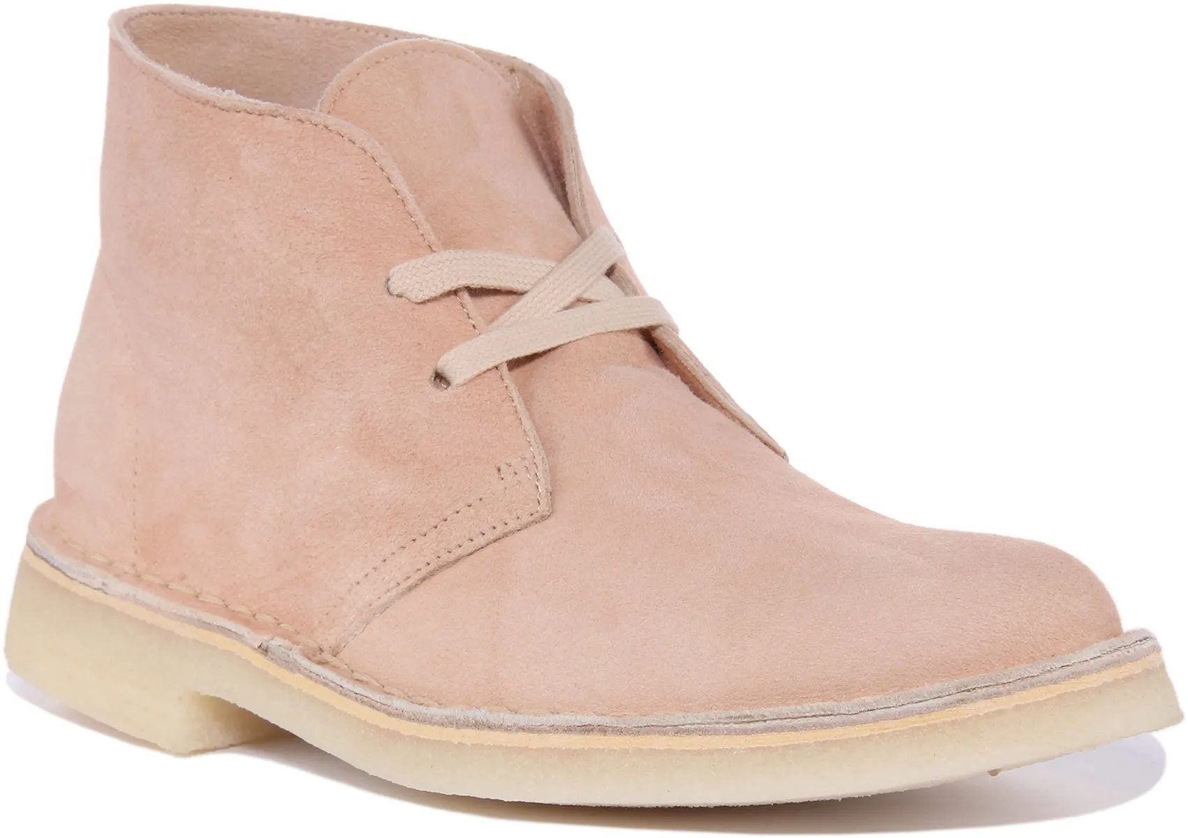 Clarks Originals Desert Boot In Pink For Women