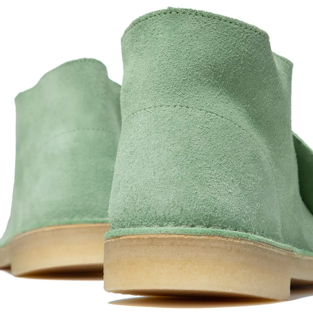 Clarks Originals Desert Boots Men's Light Green Suede 26171745