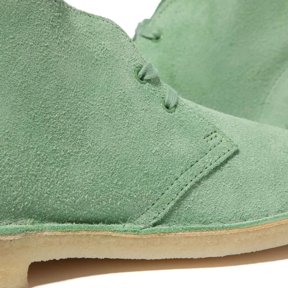 Clarks Originals Desert Boots Men's Light Green Suede 26171745