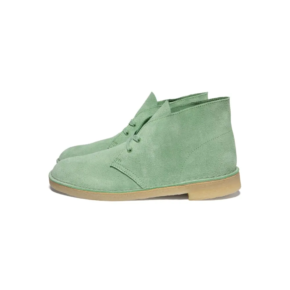 Clarks Originals Desert Boots Men's Light Green Suede 26171745