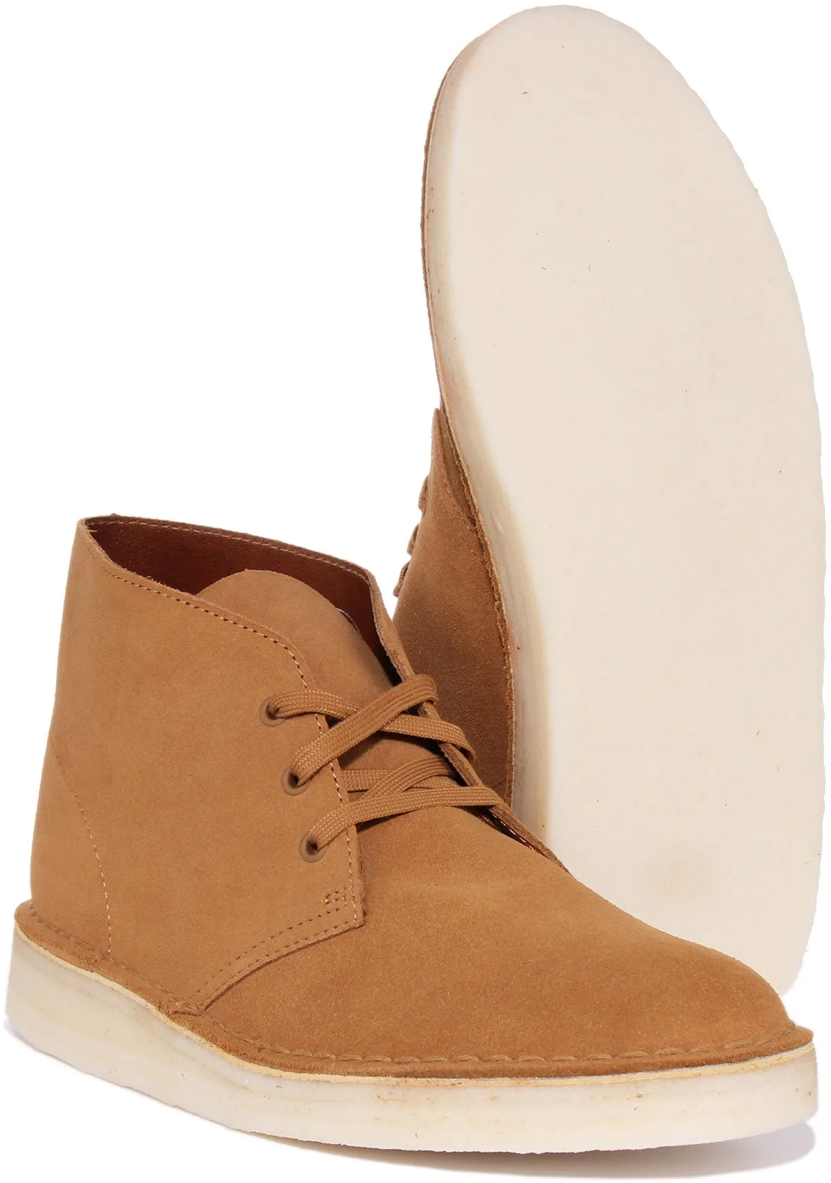 Clarks Originals Desert Coal In Sand For Men