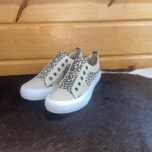 Cream Leopard Alice Shoe