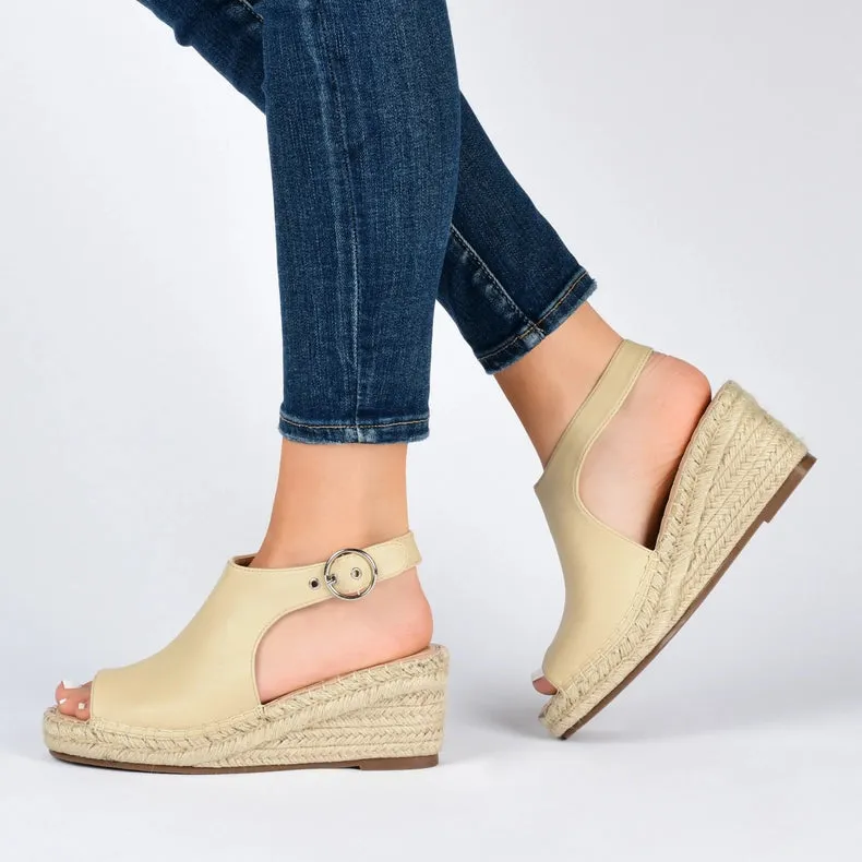 Crew Espadrille Wedge Heel Sandals Regular