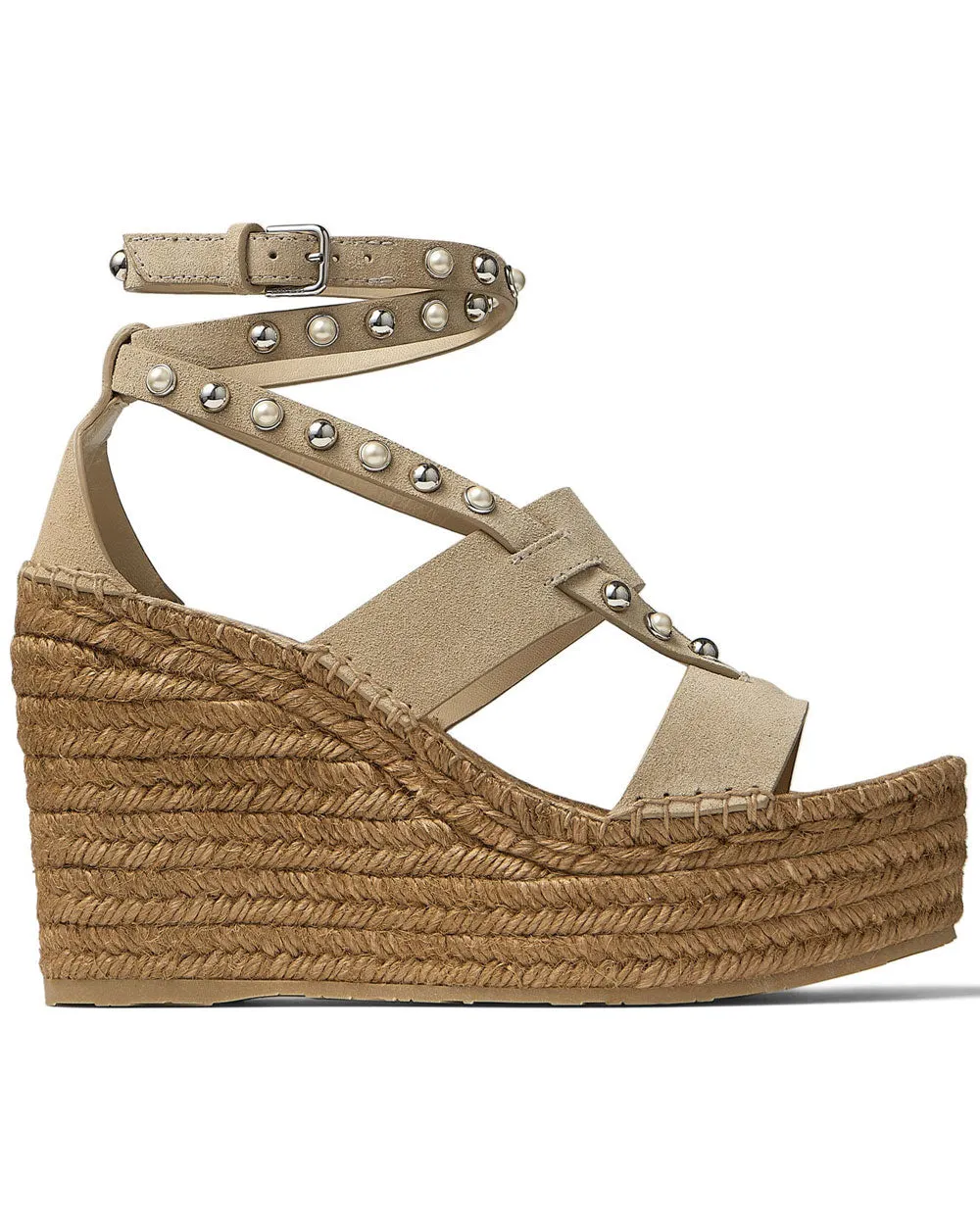 Danica Espadrille Wedge in Sand Dune