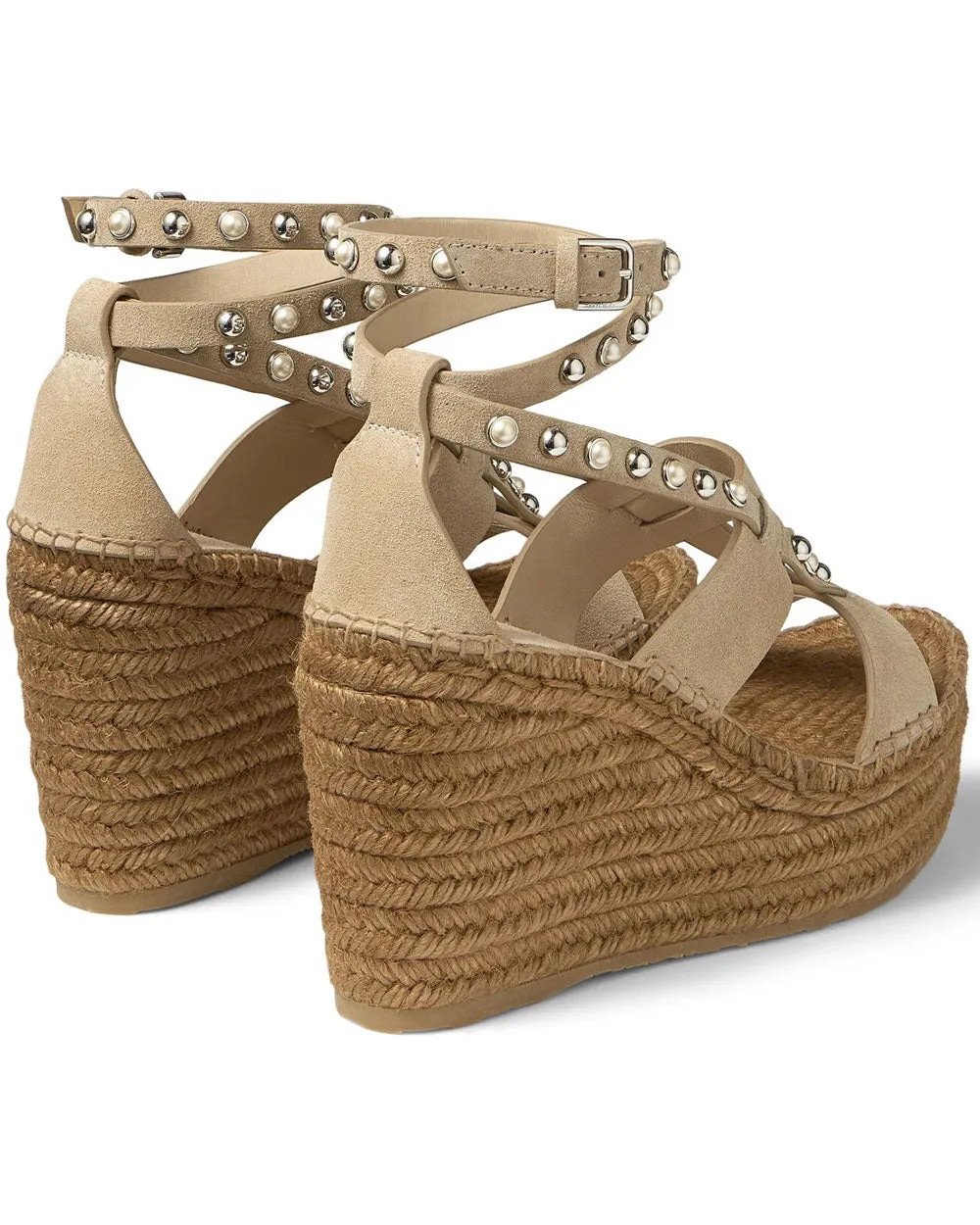 Danica Espadrille Wedge in Sand Dune