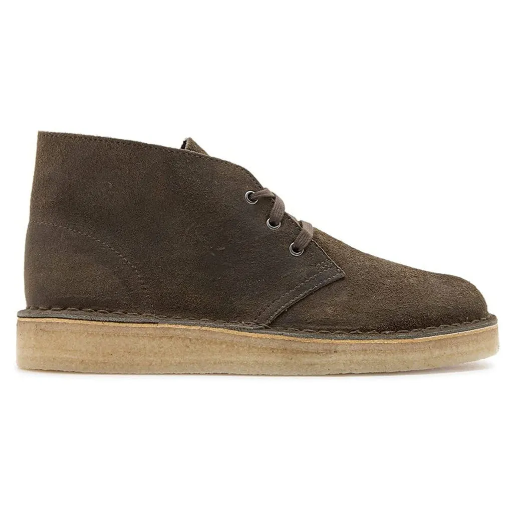 Desert Coal Suede Leather Men's Boots