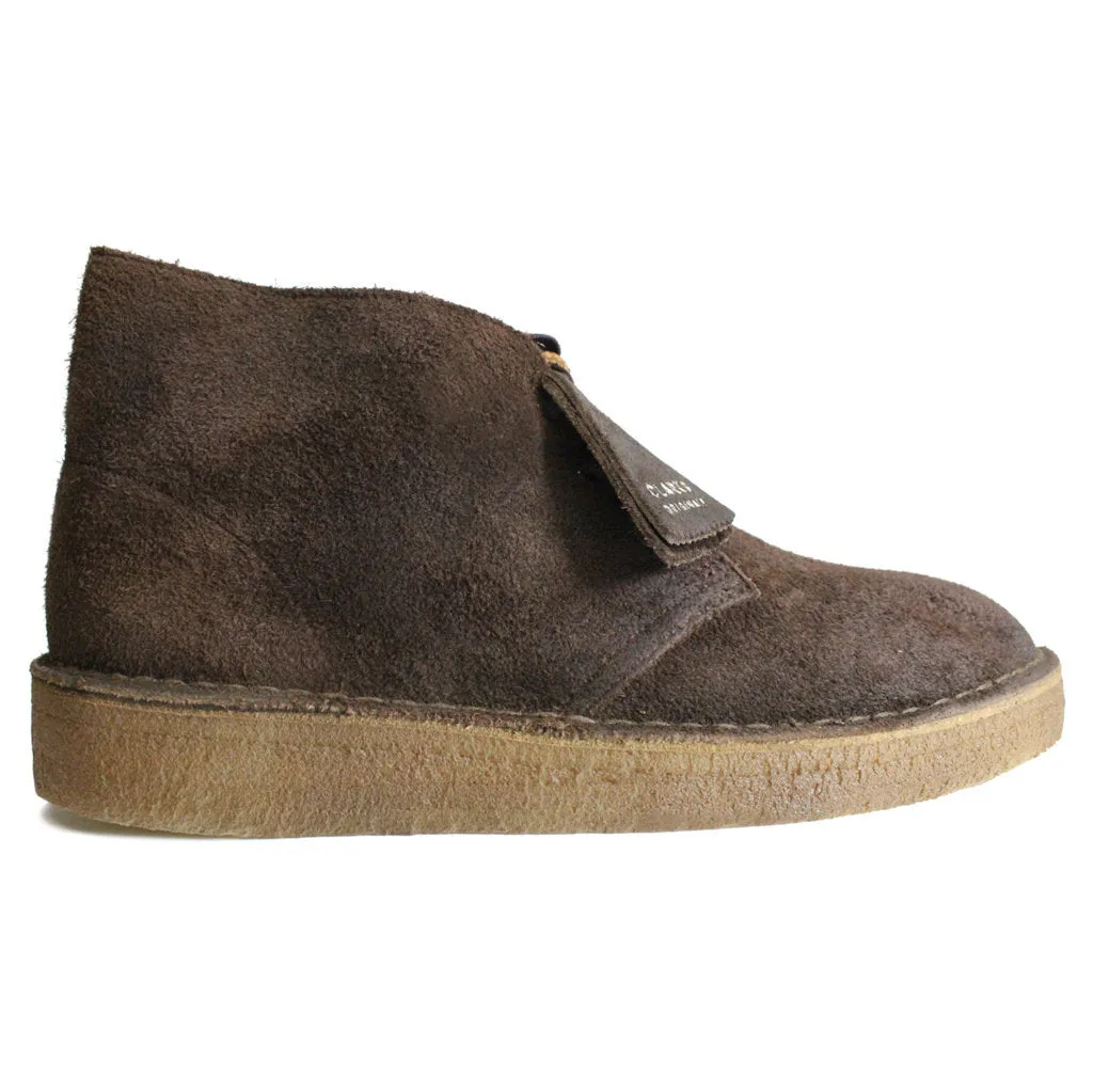 Desert Coal Suede Leather Men's Boots