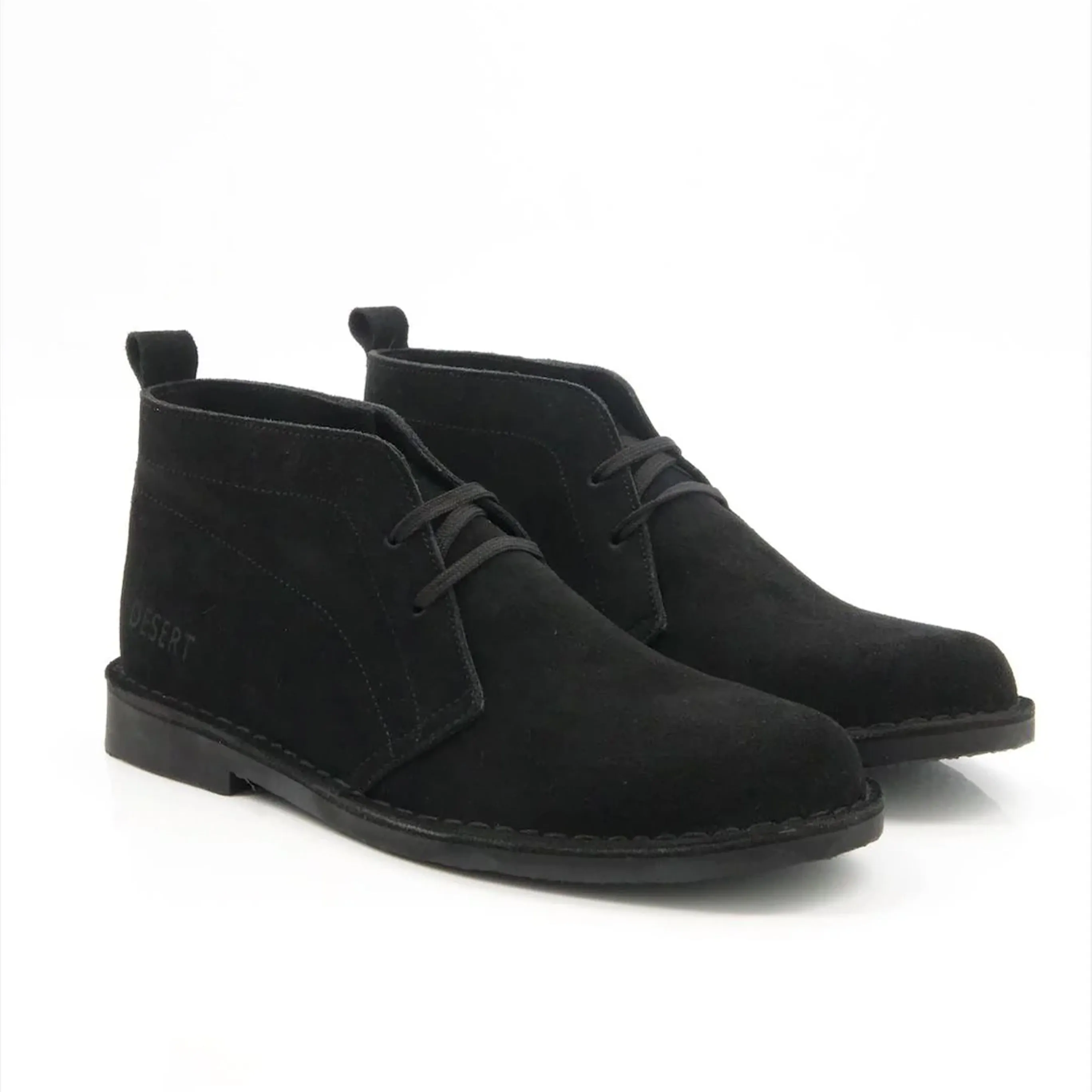 Desert Vellie  Suede Black Boot