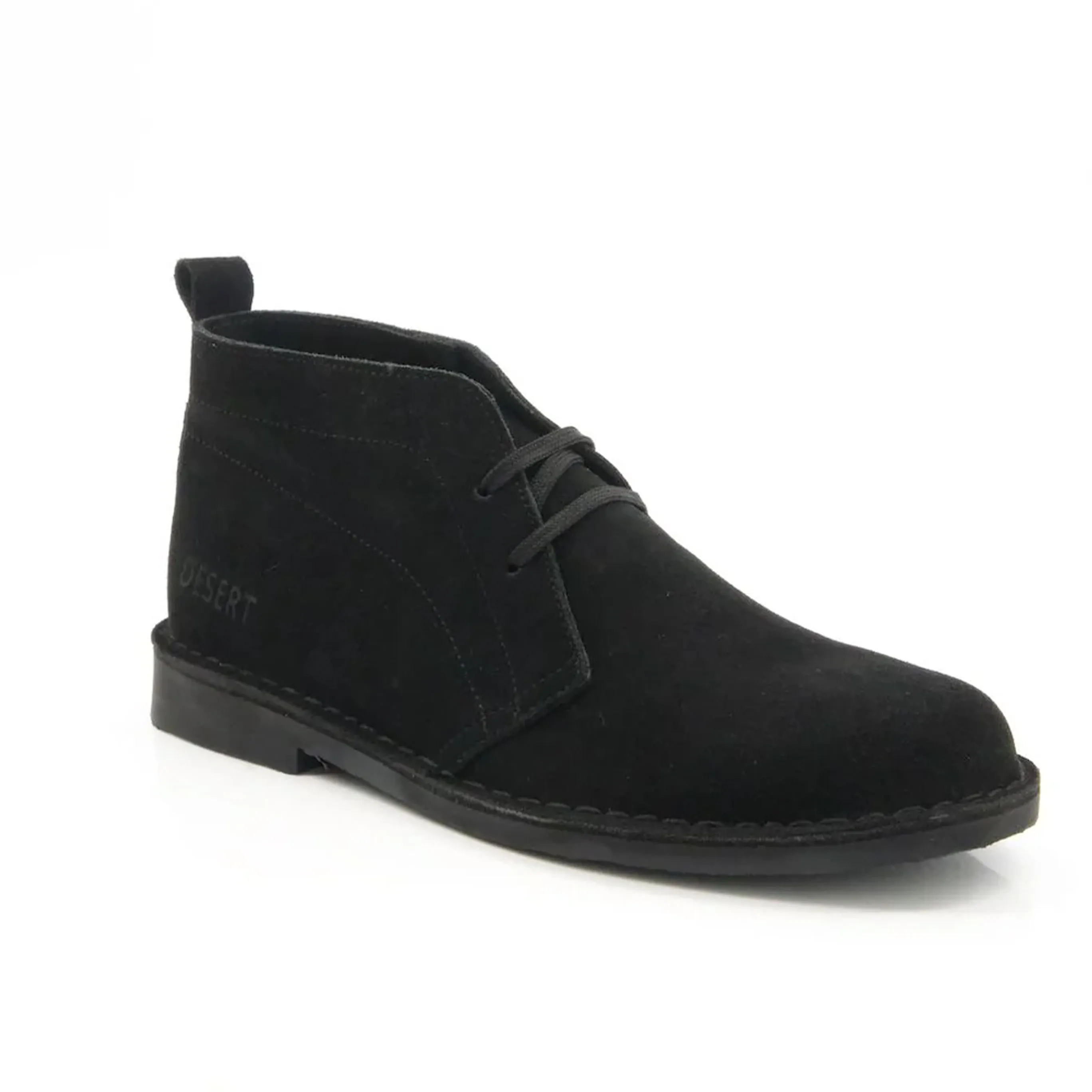 Desert Vellie  Suede Black Boot