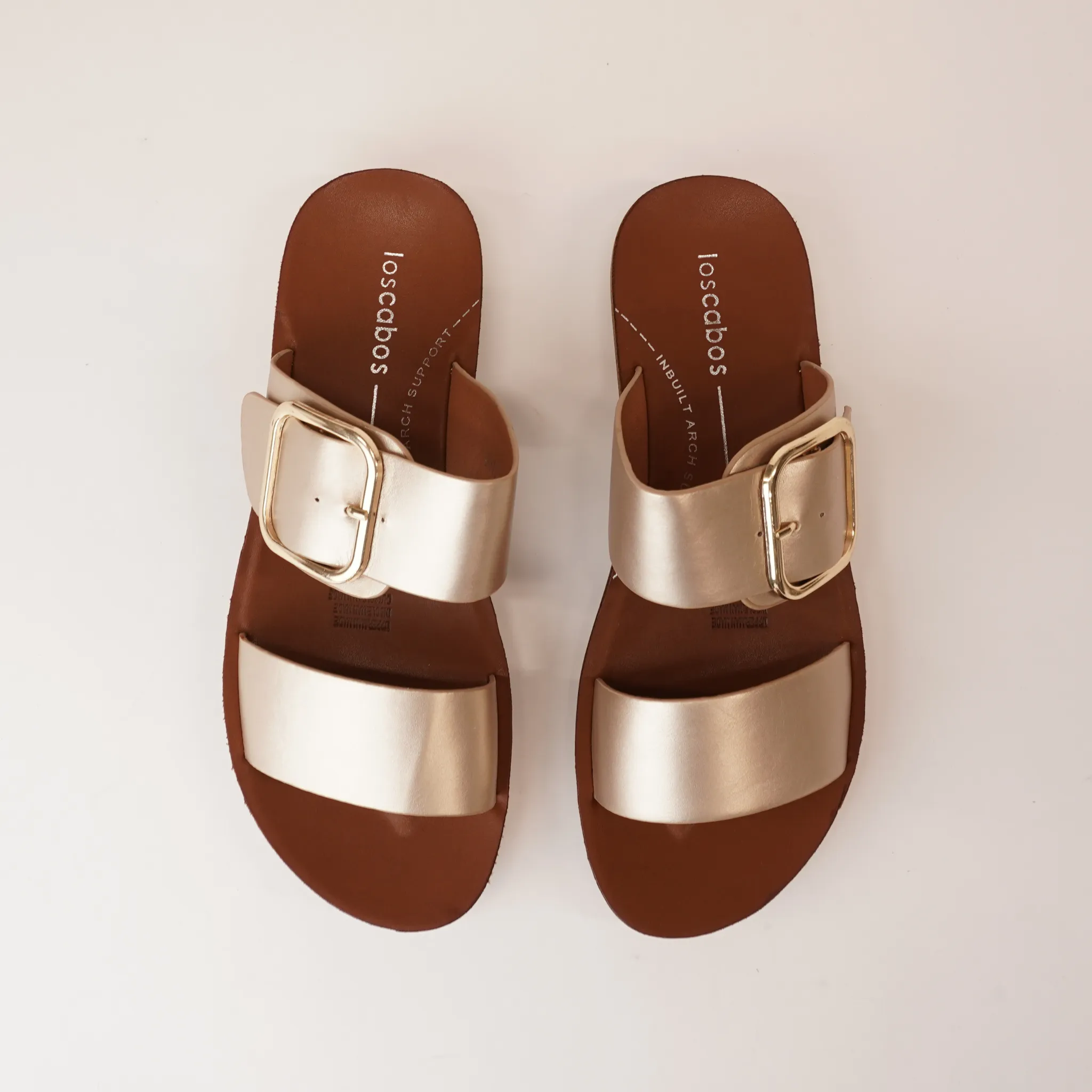 Doti Soft Gold Slides