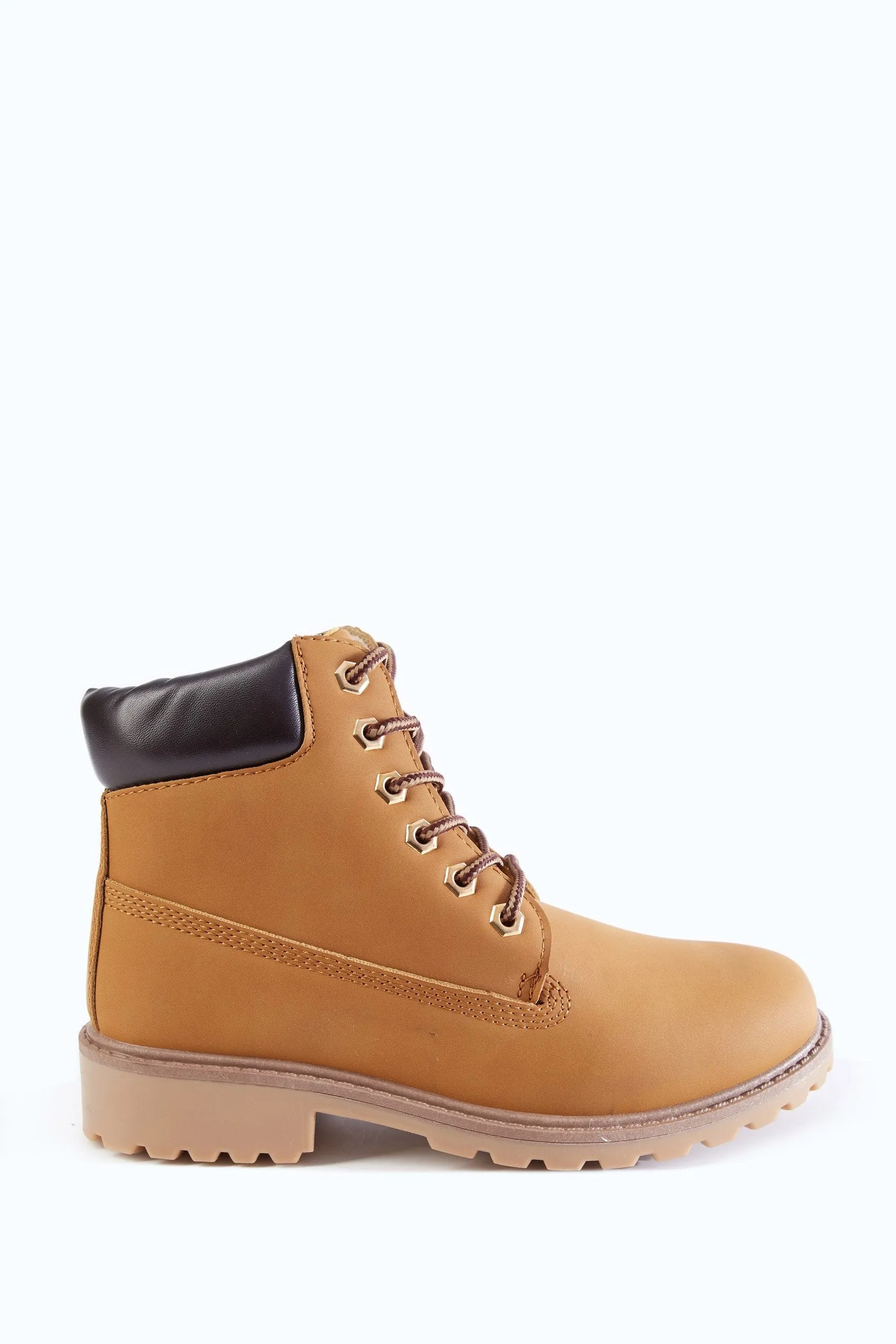 Honey Lace Up Hiker Boots