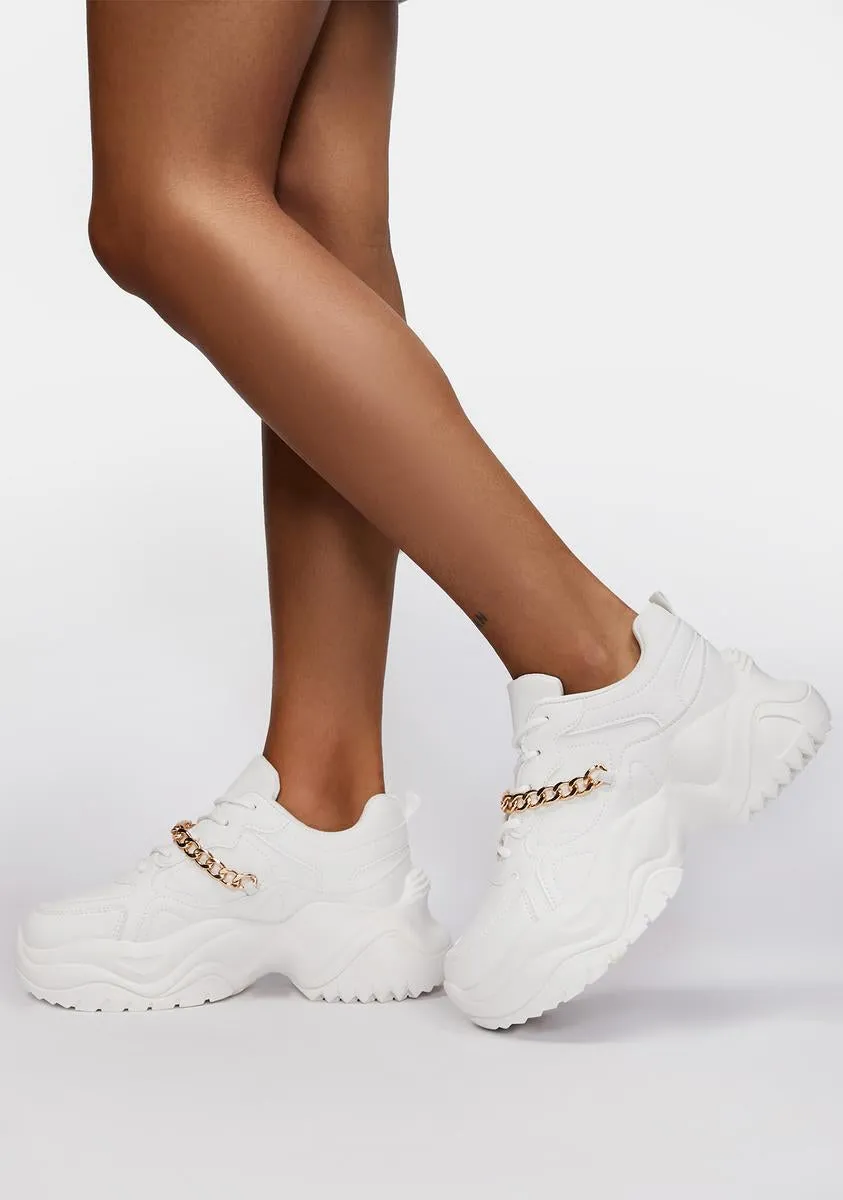 Icy The Finer Things Platform Sneakers