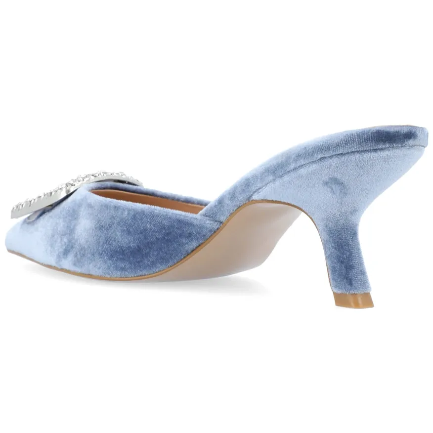 Journee Collection Women's Rishie Pump Blue