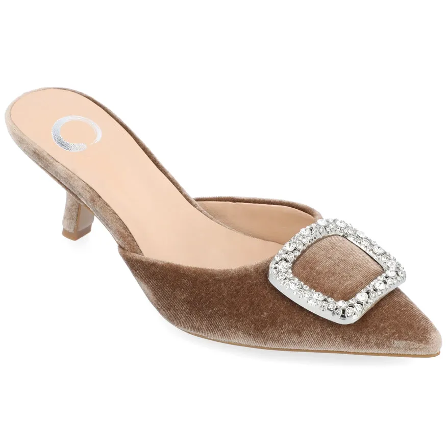 Journee Collection Women's Rishie Pump Taupe