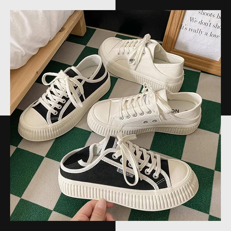 Line Canvas Sneakers