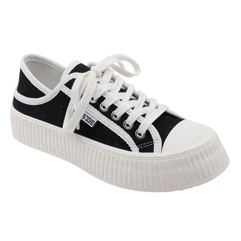 Line Canvas Sneakers