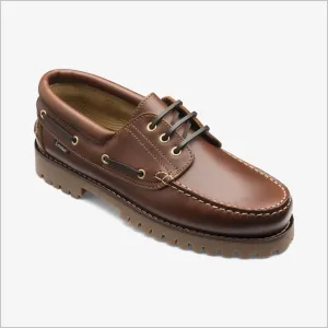 Loake 522 Brown Heavy Deck Shoe--