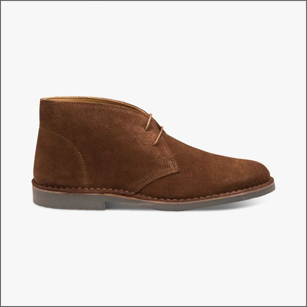 Loake Sahara Dark Brown Suede Desert Boot*