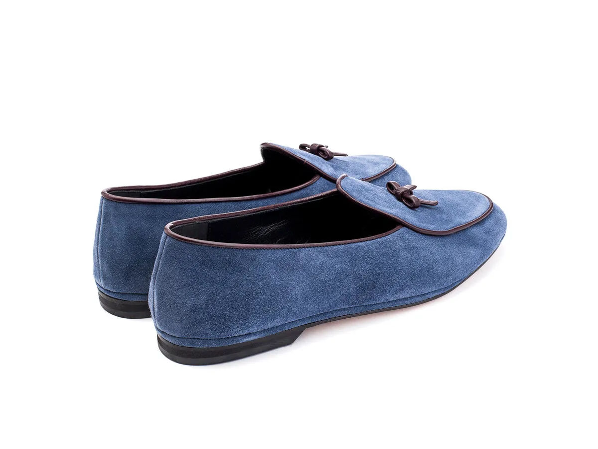 Marphy Loafer Light Navy Velour