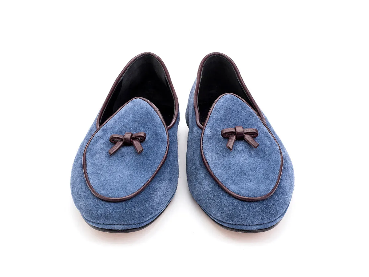 Marphy Loafer Light Navy Velour