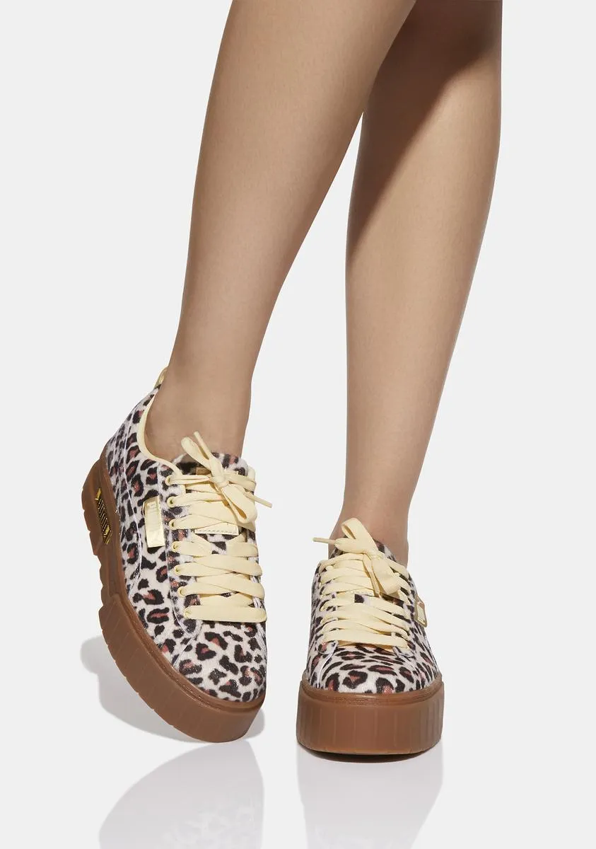 Mayze Leopard Platform Sneakers