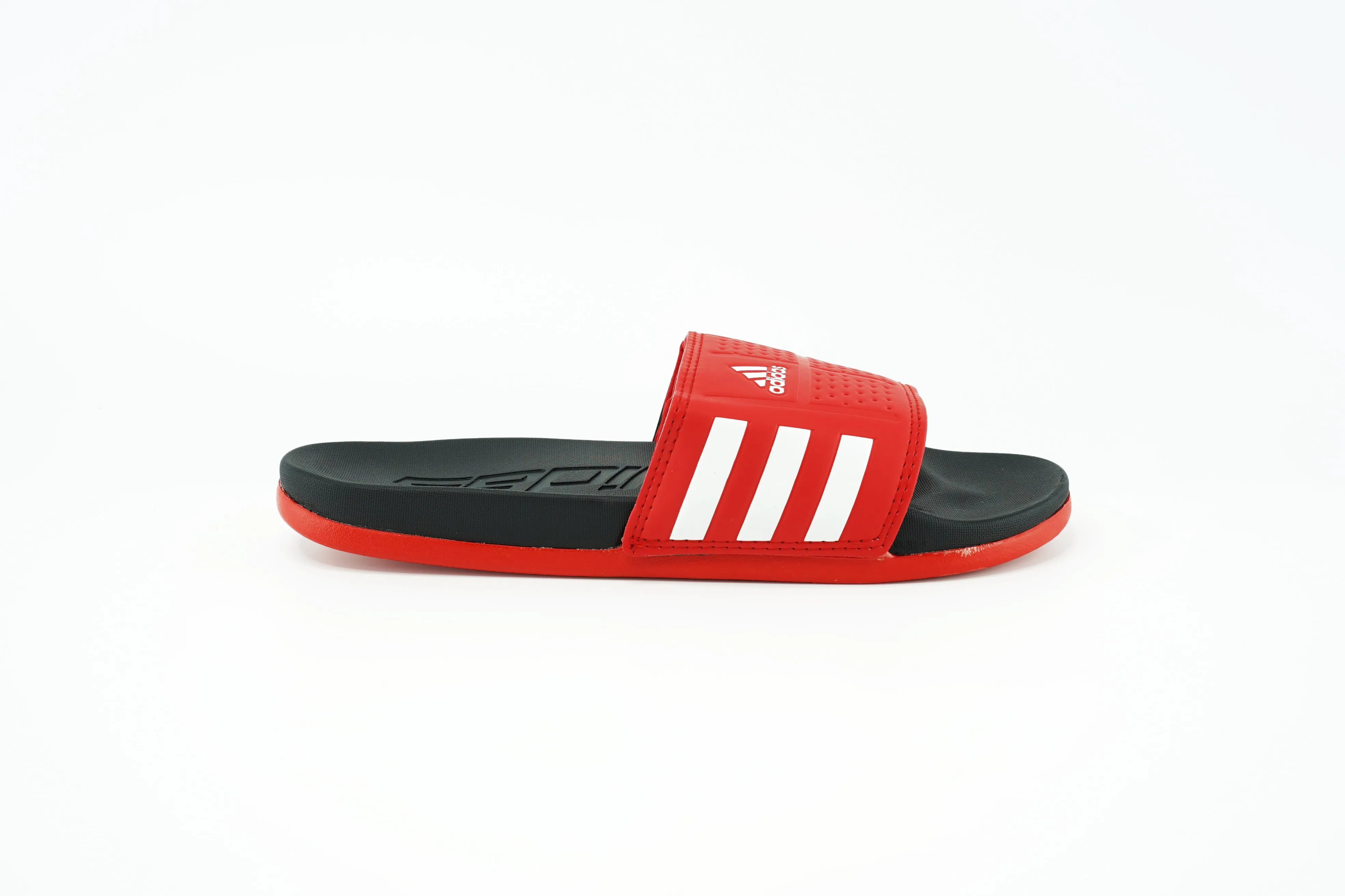 Men's Latest Adidas Red Casual Slides