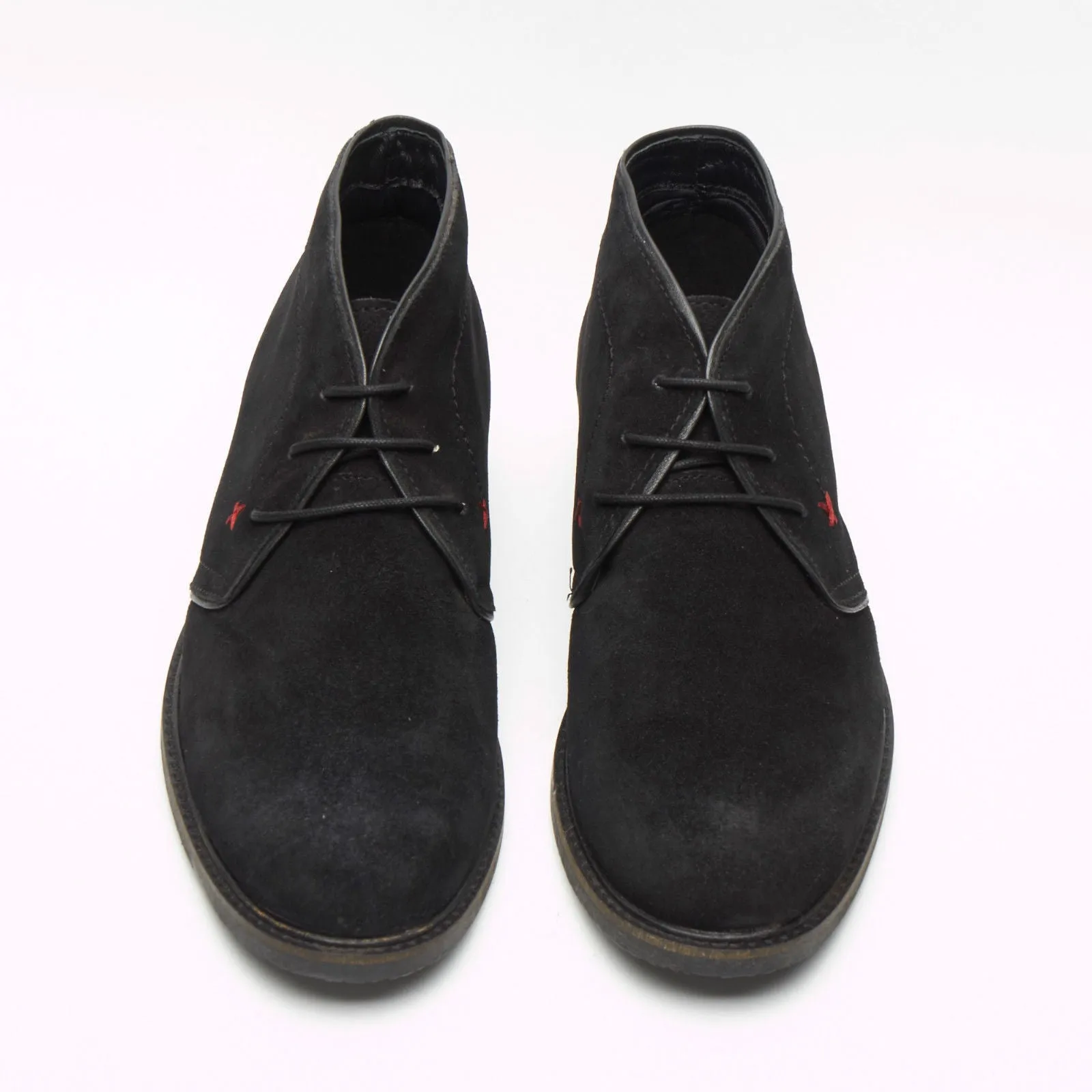 Mens Suede Desert Boots - SF-5151 Black