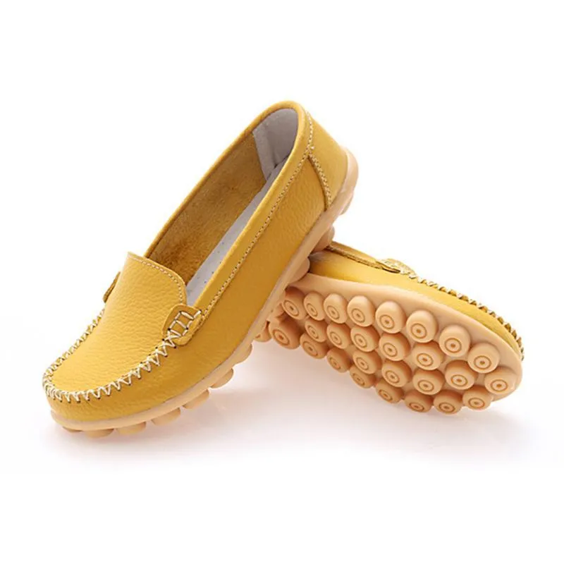 Moccasins Loafers for Women Comfort Non-slip Driving Shoes