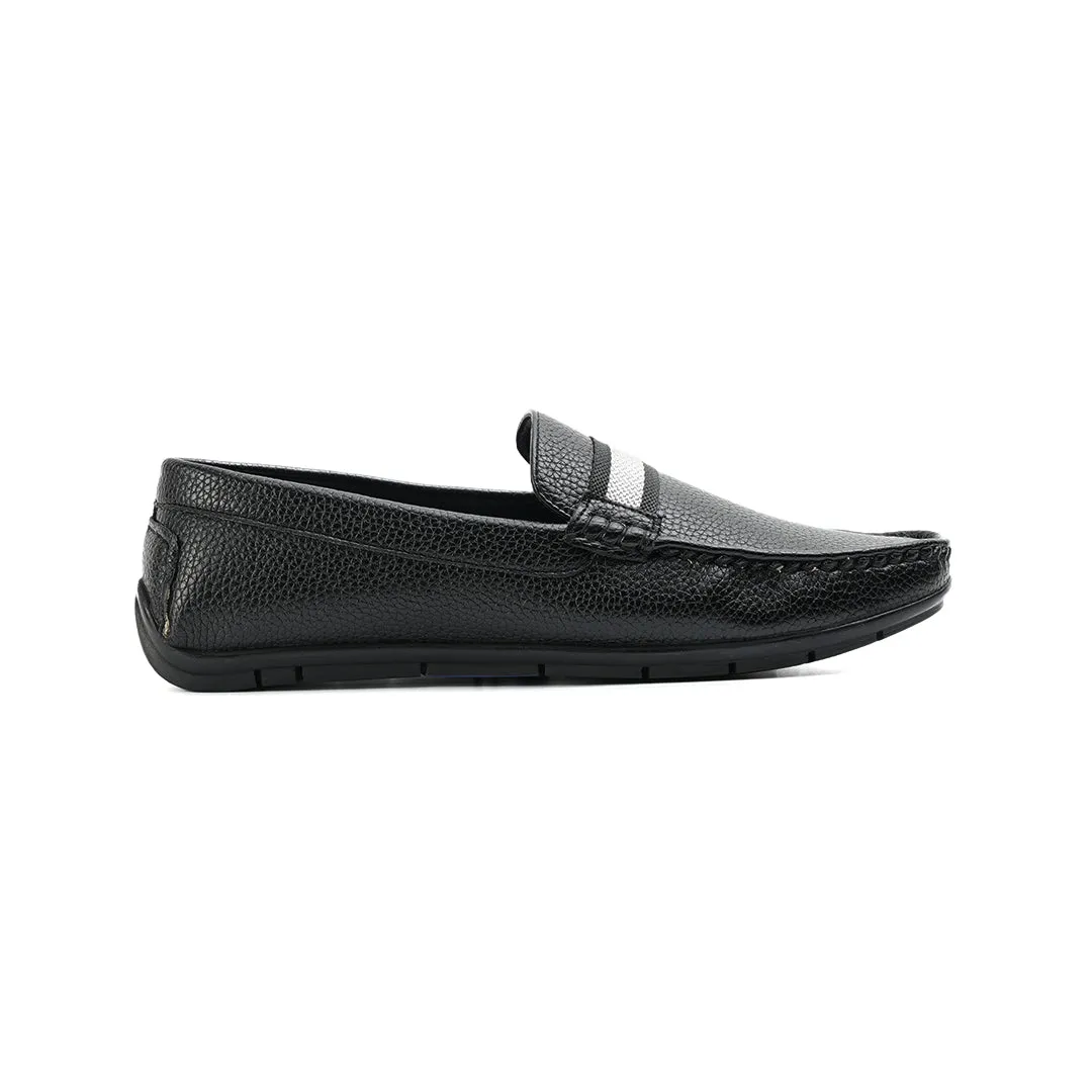 Monkstory Flexi Classic Driving Shoes - Black