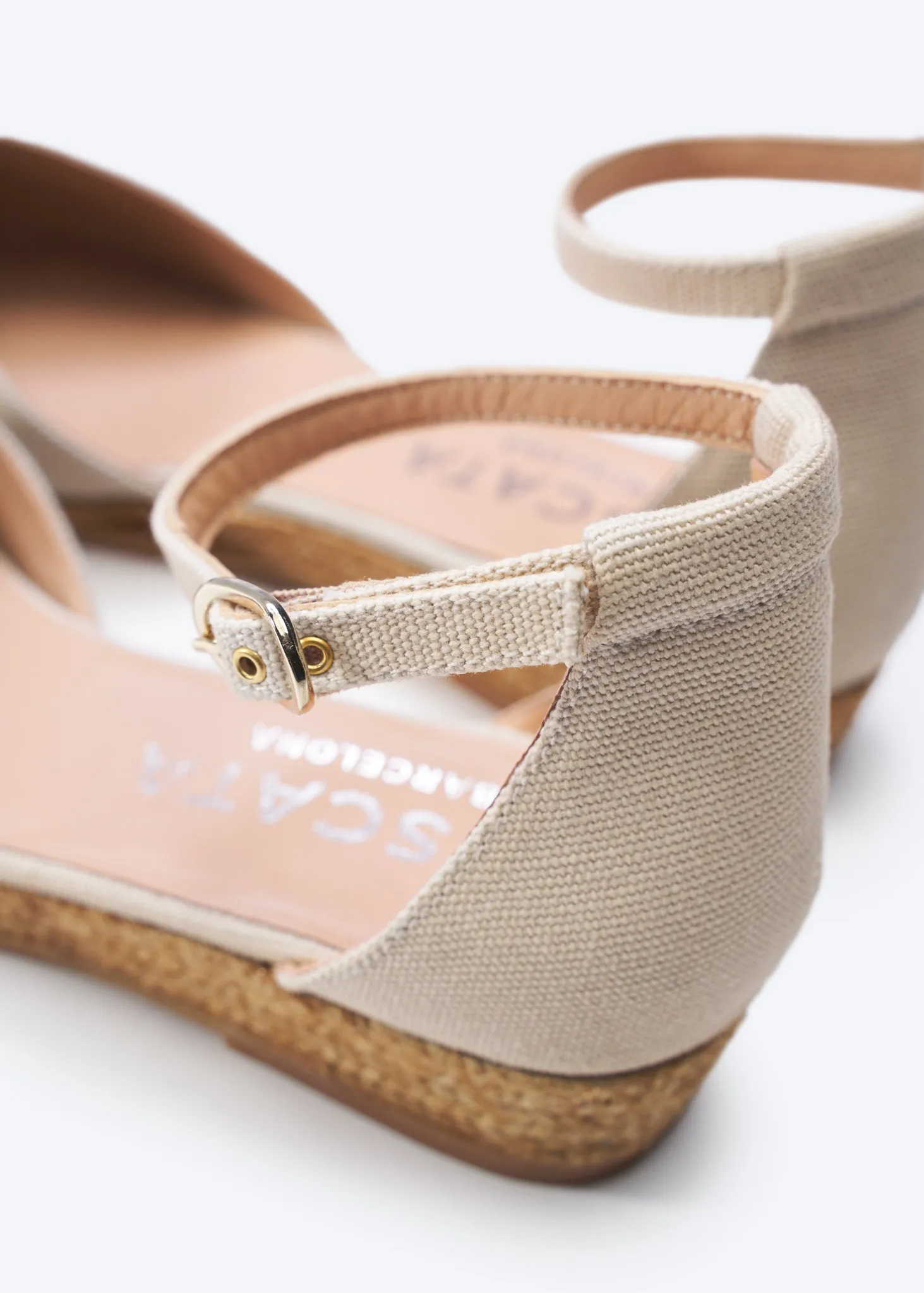 Montroig Canvas Espadrille Flats