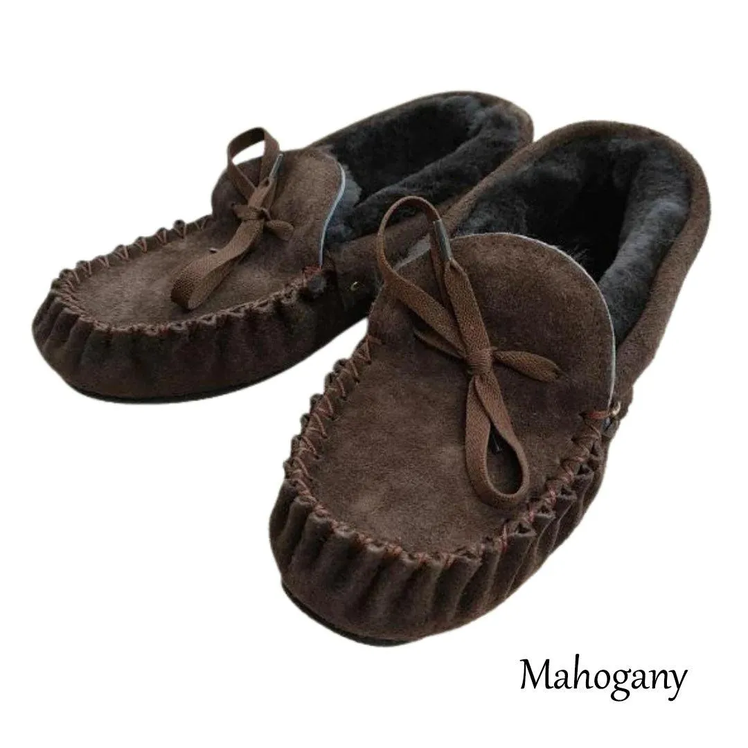 New Zealand Sheepskin Moccasins