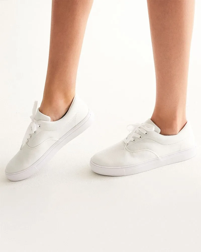 Pale White Women's Canvas Sneakers | Women's | White | C0M0Y0K0