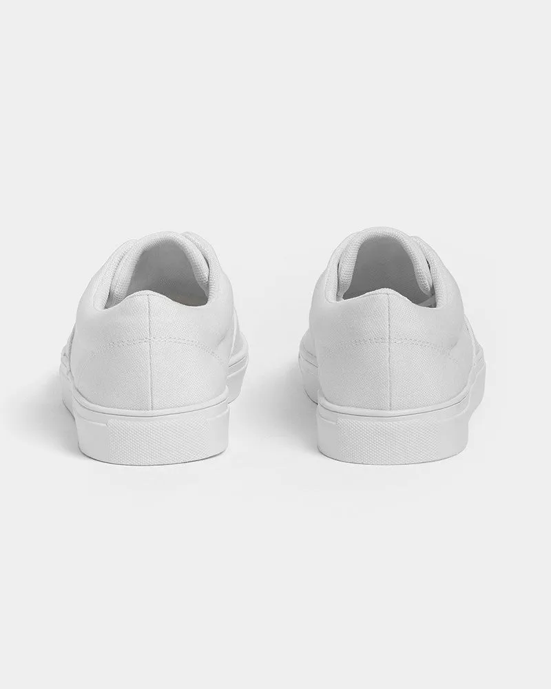 Pale White Women's Canvas Sneakers | Women's | White | C0M0Y0K0