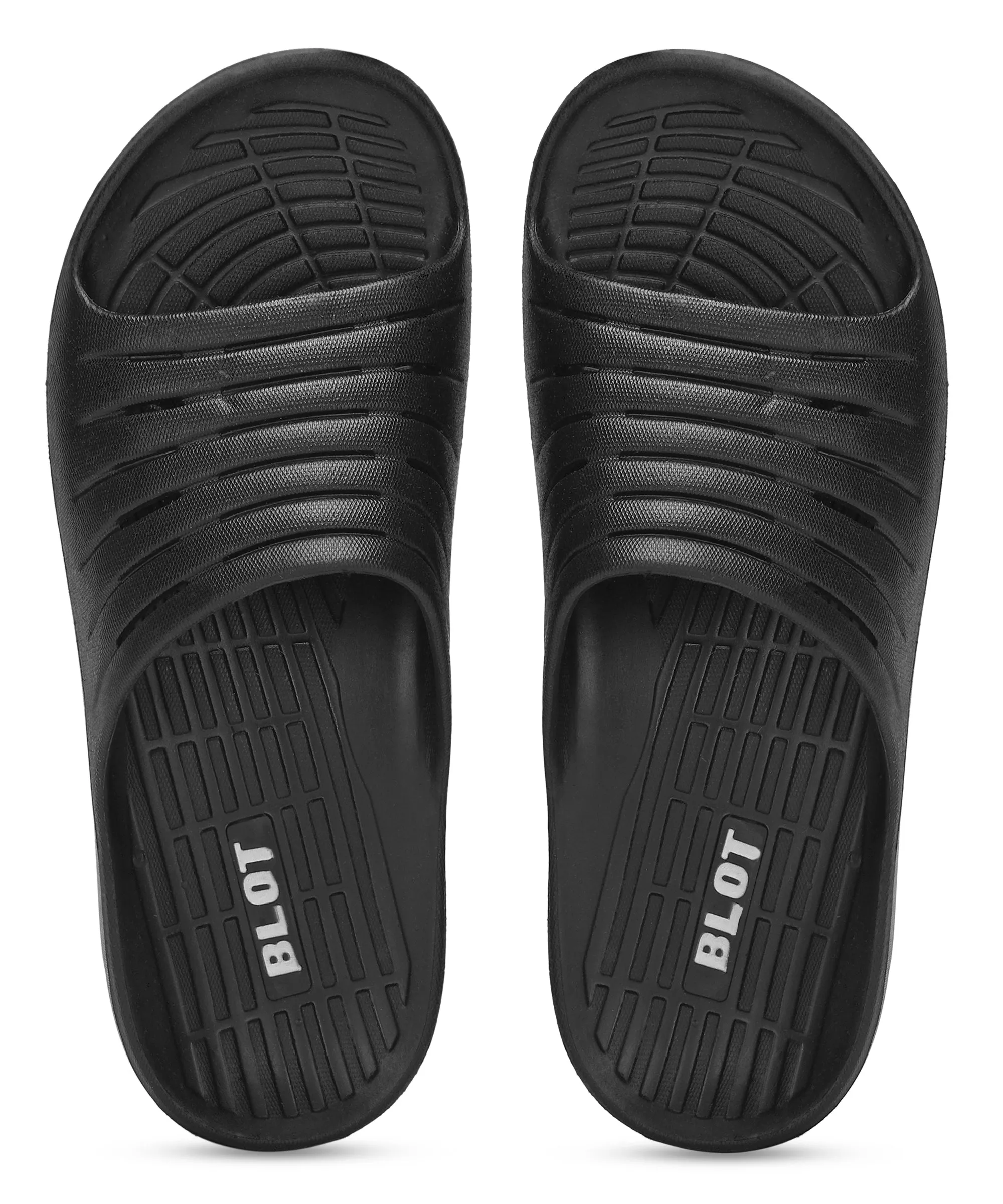 Paragon Blot K10910G Men Casual Sliders | Stylish Trendy Lightweight Slides | Casual & Comfortable Slippers | For Everyday Use