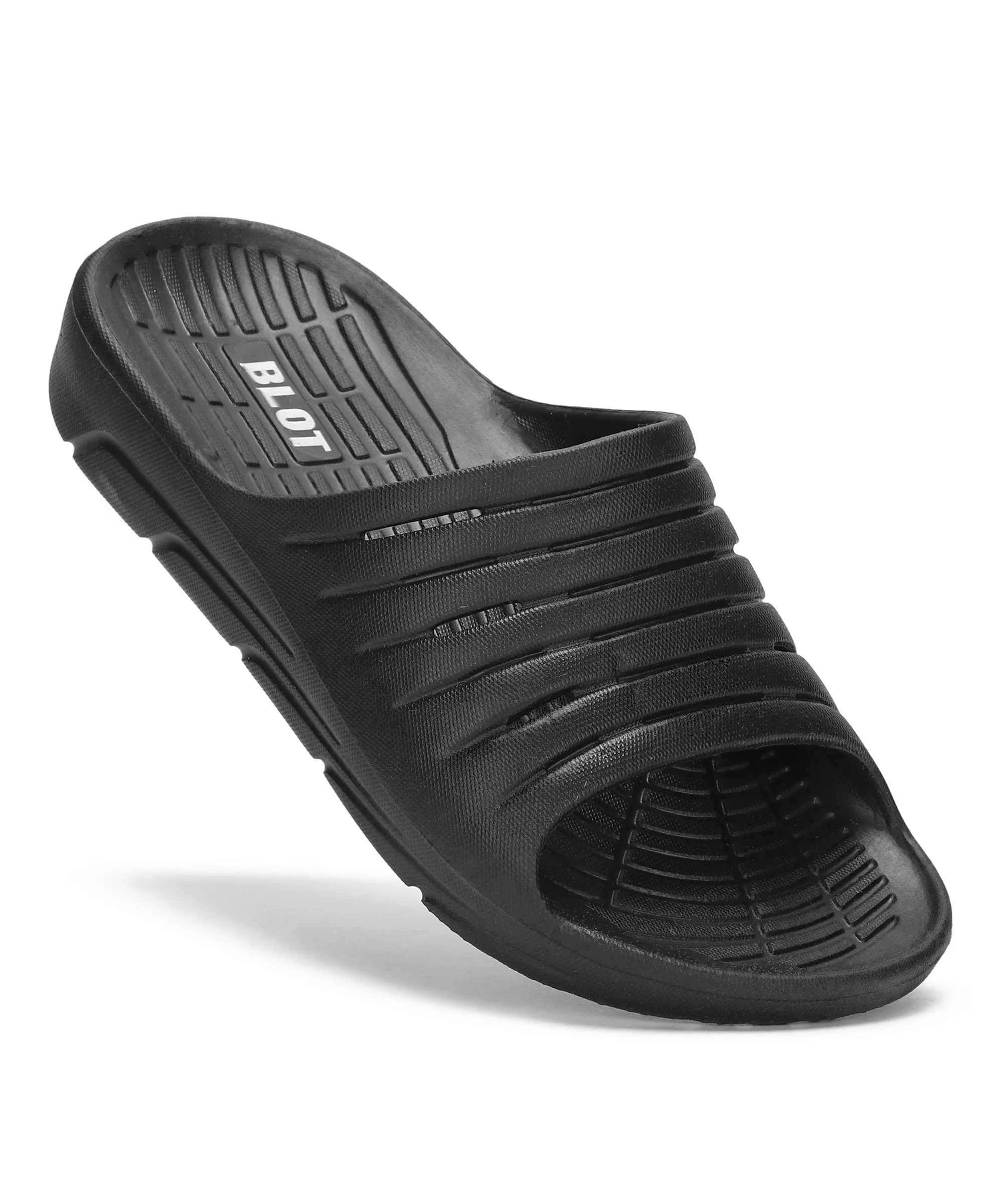 Paragon Blot K10910G Men Casual Sliders | Stylish Trendy Lightweight Slides | Casual & Comfortable Slippers | For Everyday Use