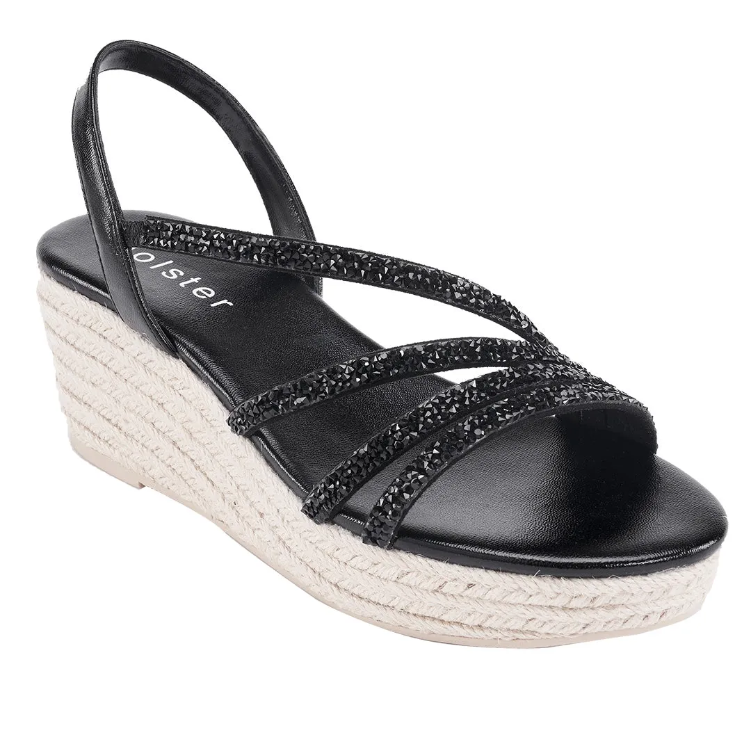 Party Espadrille - Black