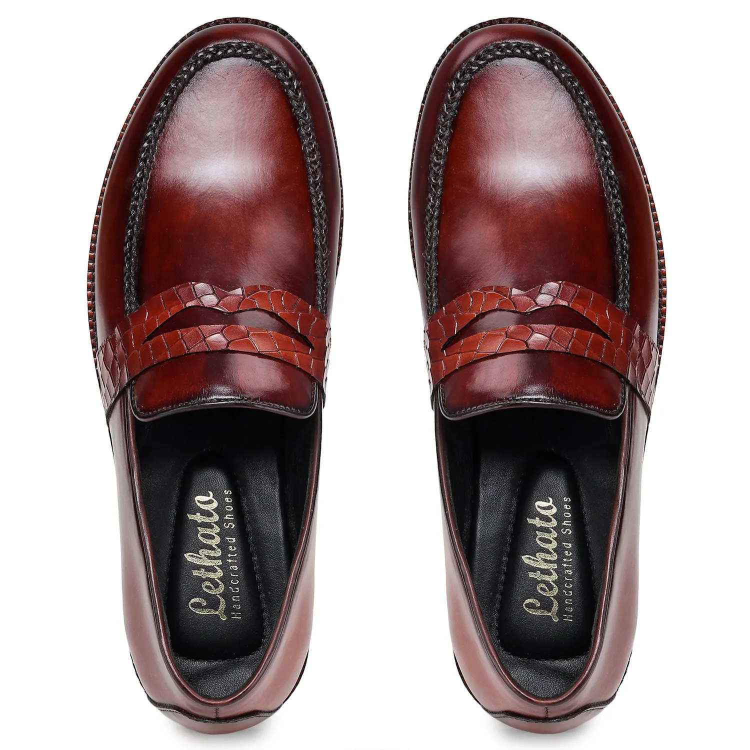 Penny Loafers - Cognac