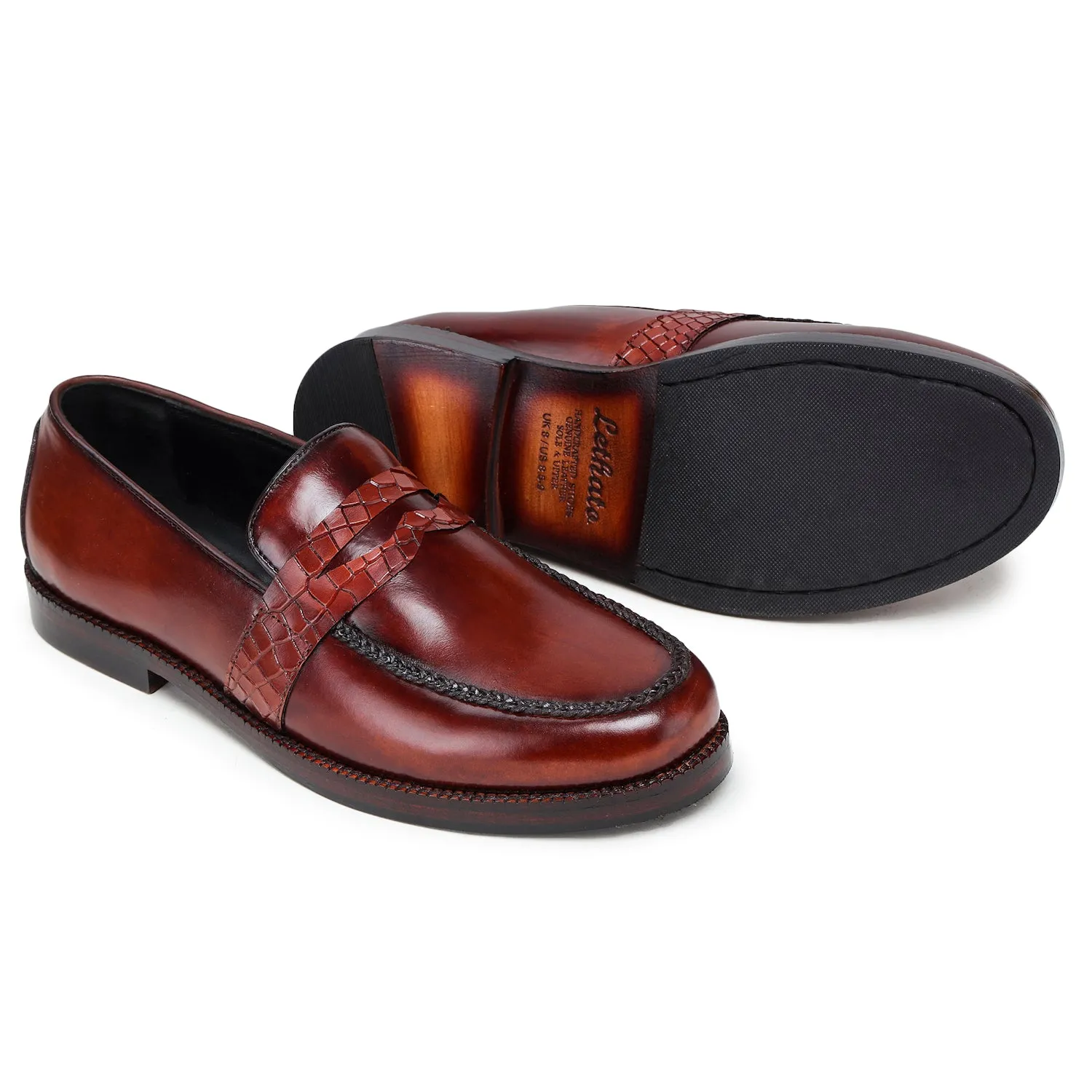 Penny Loafers - Cognac