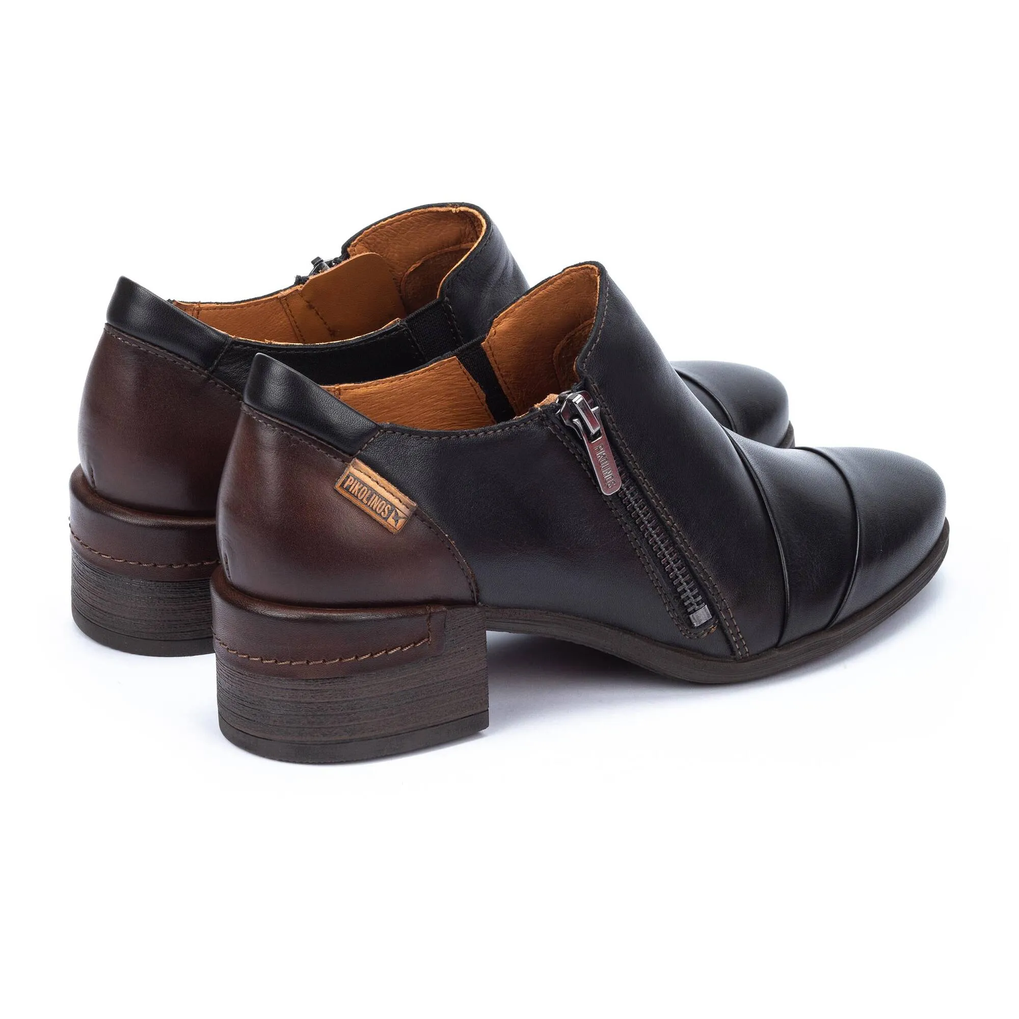 Pikolinos Malaga W6w-5673c1 Women's With Side Zip Shoes in Black