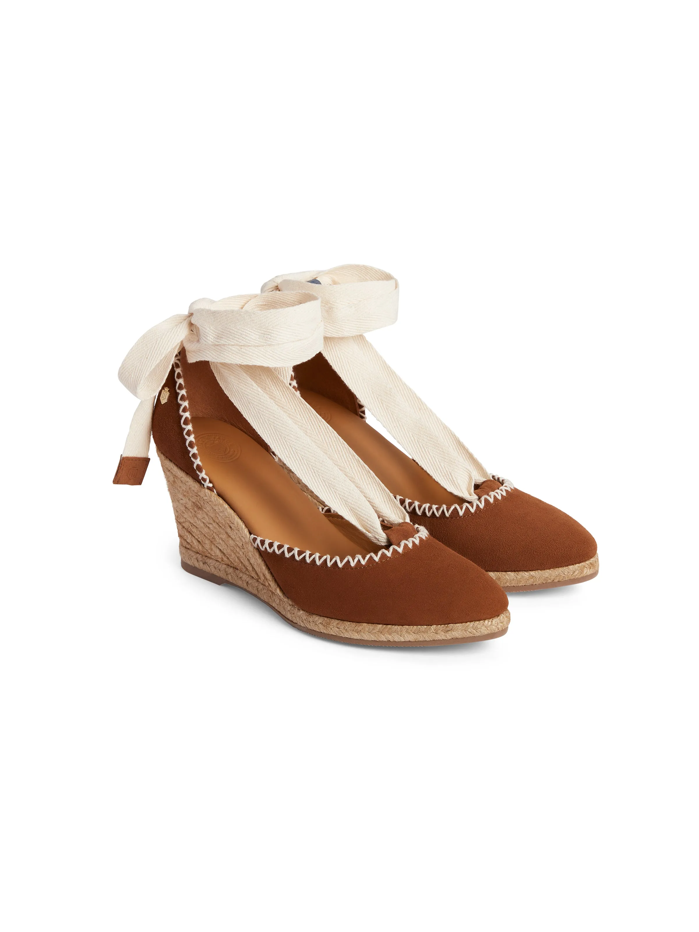 Portofino Wedge - Tan